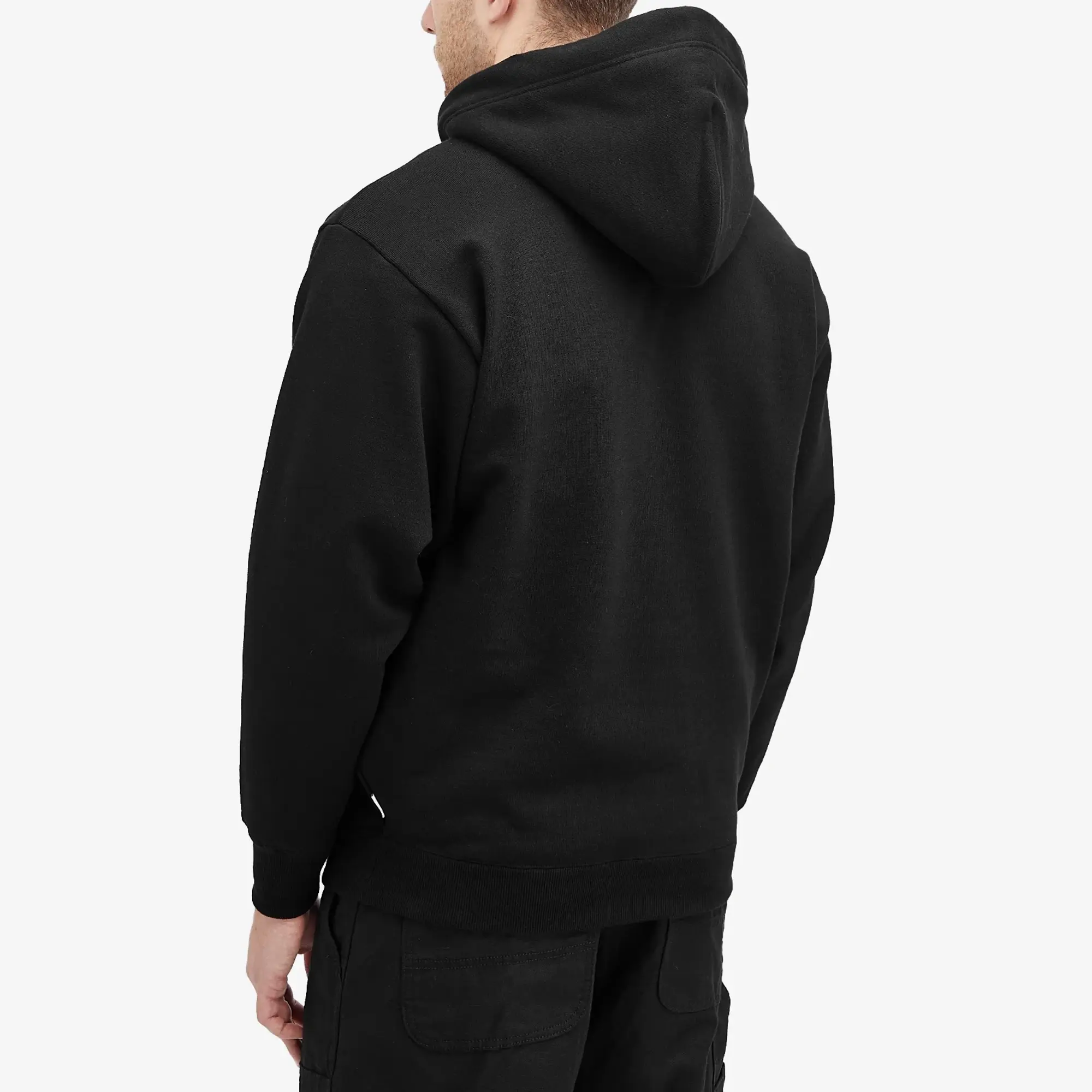 WTAPS Men's 19 Phonetic Print Hoodie Black