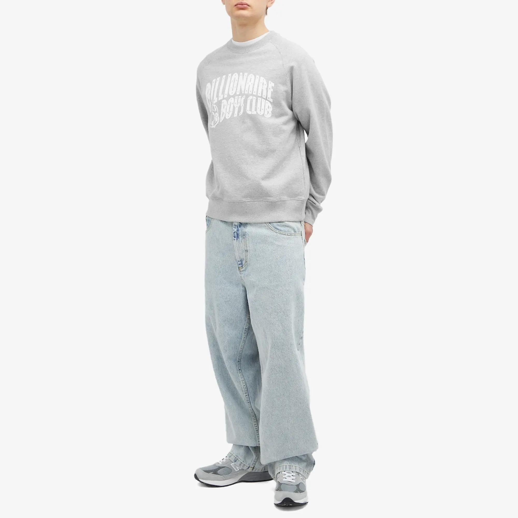 Billionaire Boys Club Men's Arch Logo Sweatshirt Heather Grey
