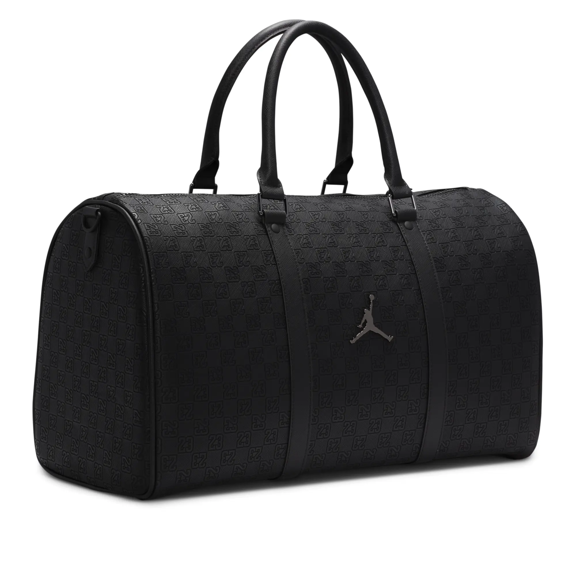 中古 Nike Jordan Brand Monogram Duffle Bag Nike Jordan Monogram Duffle Bag (25L) - Black | HV2856-010 | FOOTY.COM