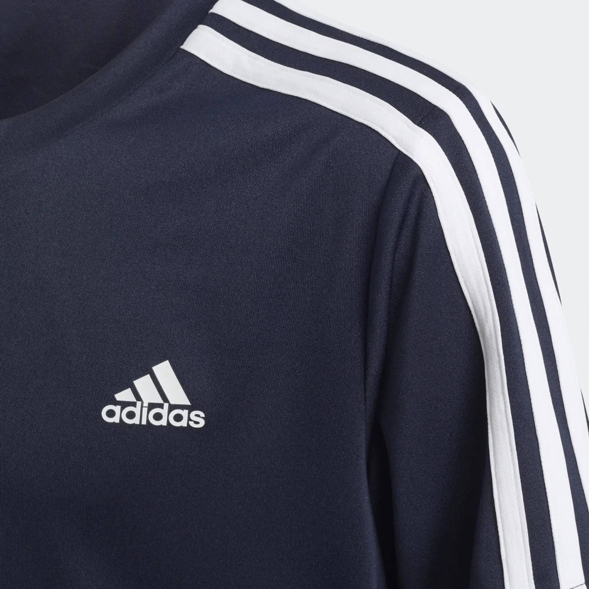 adidas Boys Designed 2 Move 3-Stripes T-Shirt