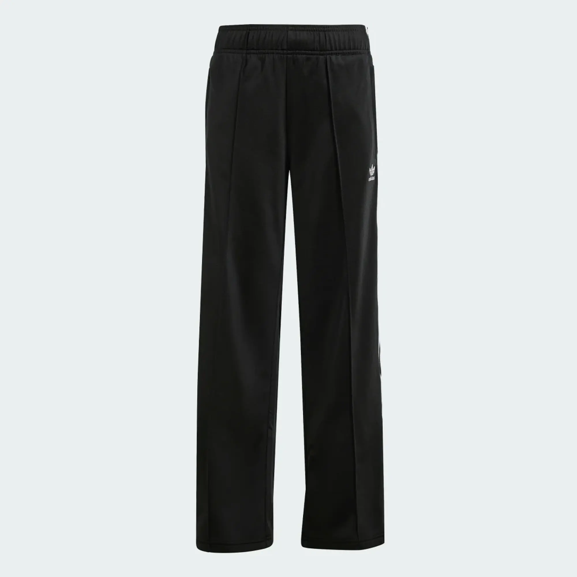 adidas Originals Girls' Wide Tricot Track Pants Junior - Black - Kids