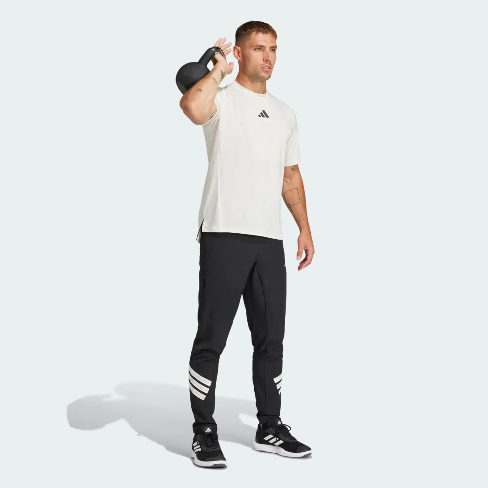 adidas Men Icon 3 Stripes Woven Pants
