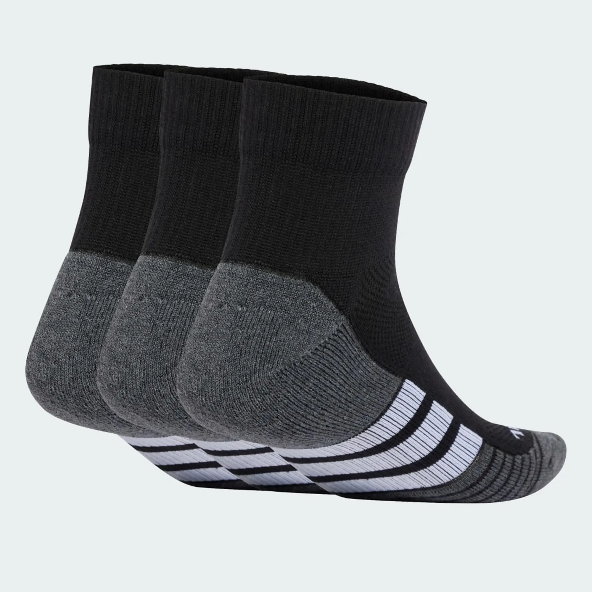 adidas Performance CLIMACOOL Cushioned Quarter Socks 3-Pack