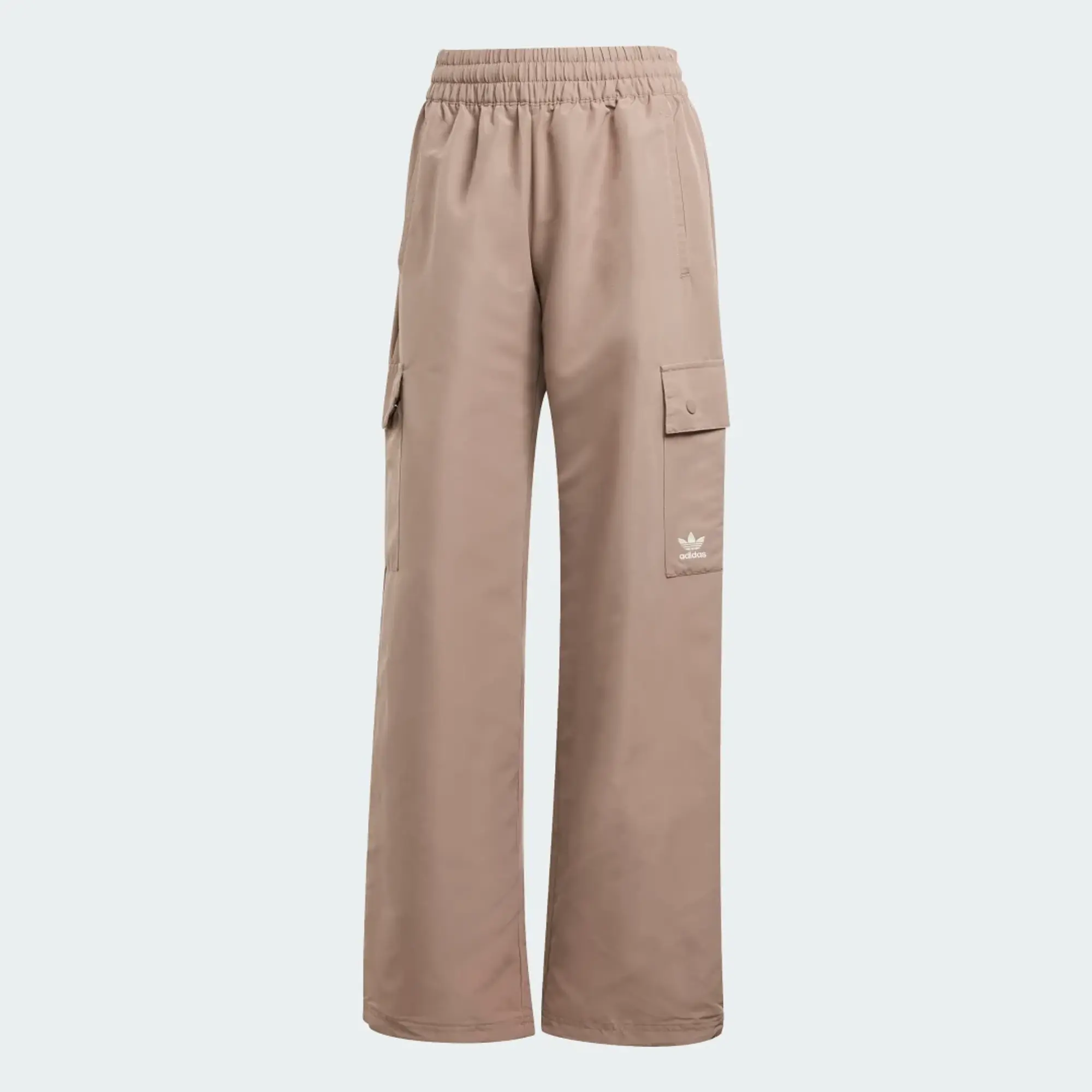 Adidas Originals Essentials Woven Cargo Pants In Trace Brown