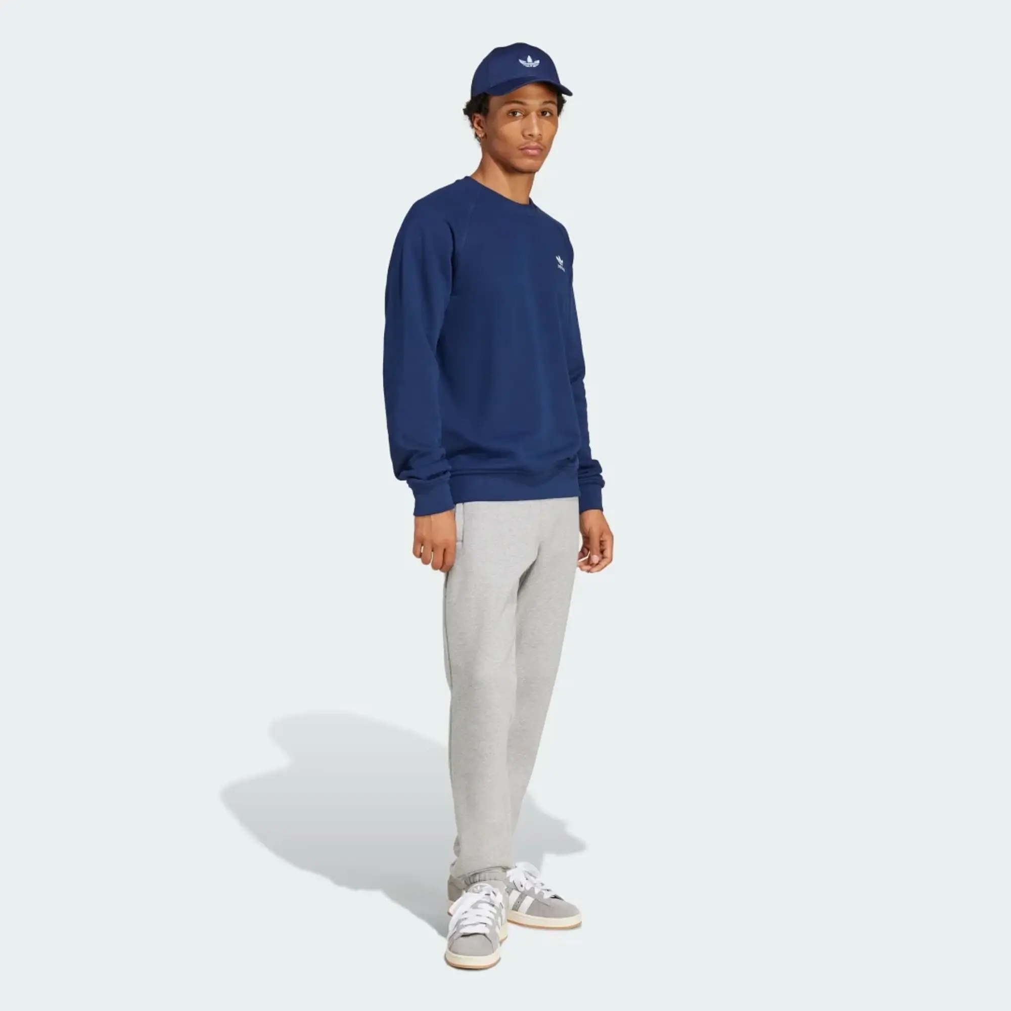 Adidas Originals Trefoil Essentials French Terry Sweatshirt