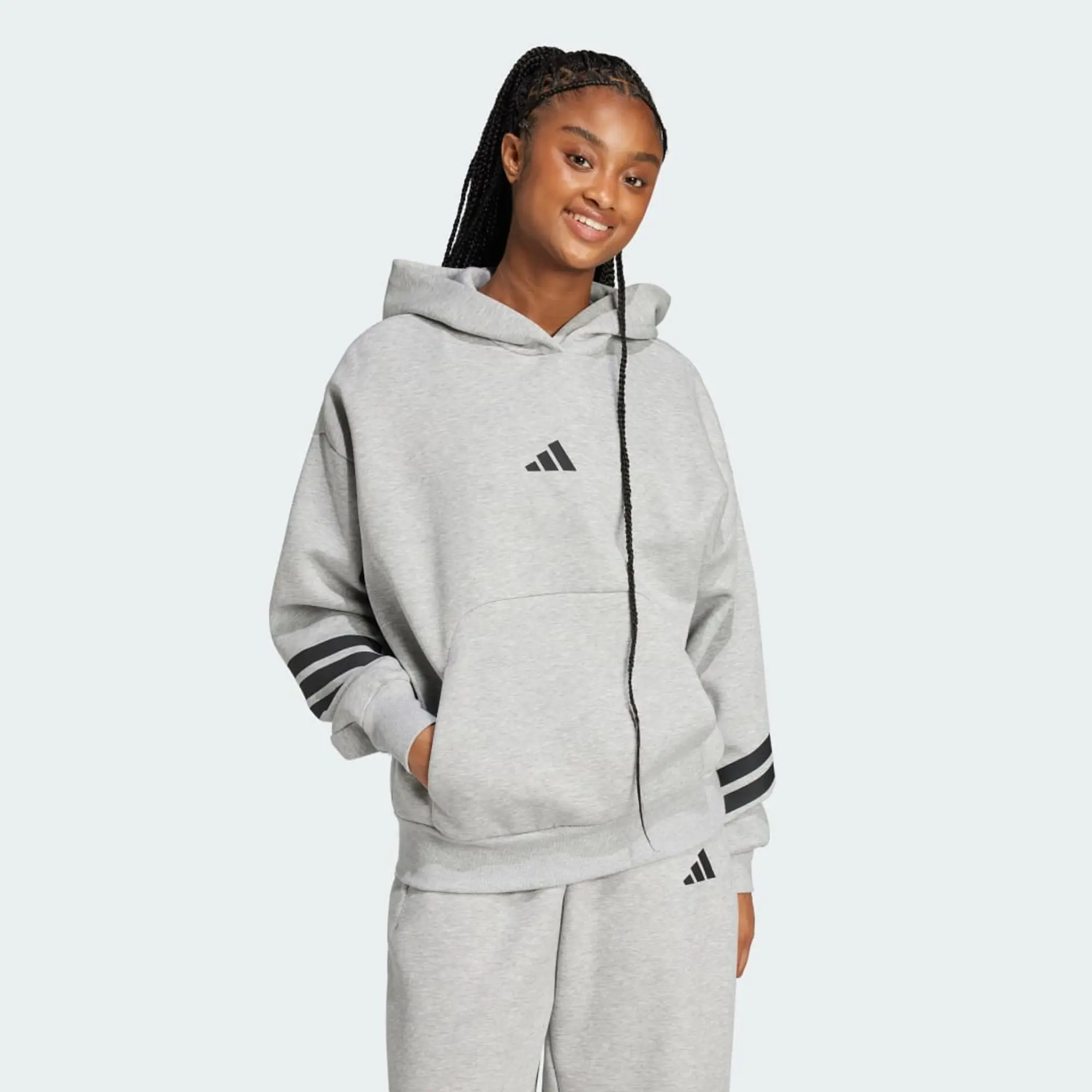 adidas Women Future Icons 3 Stripes Hoodie