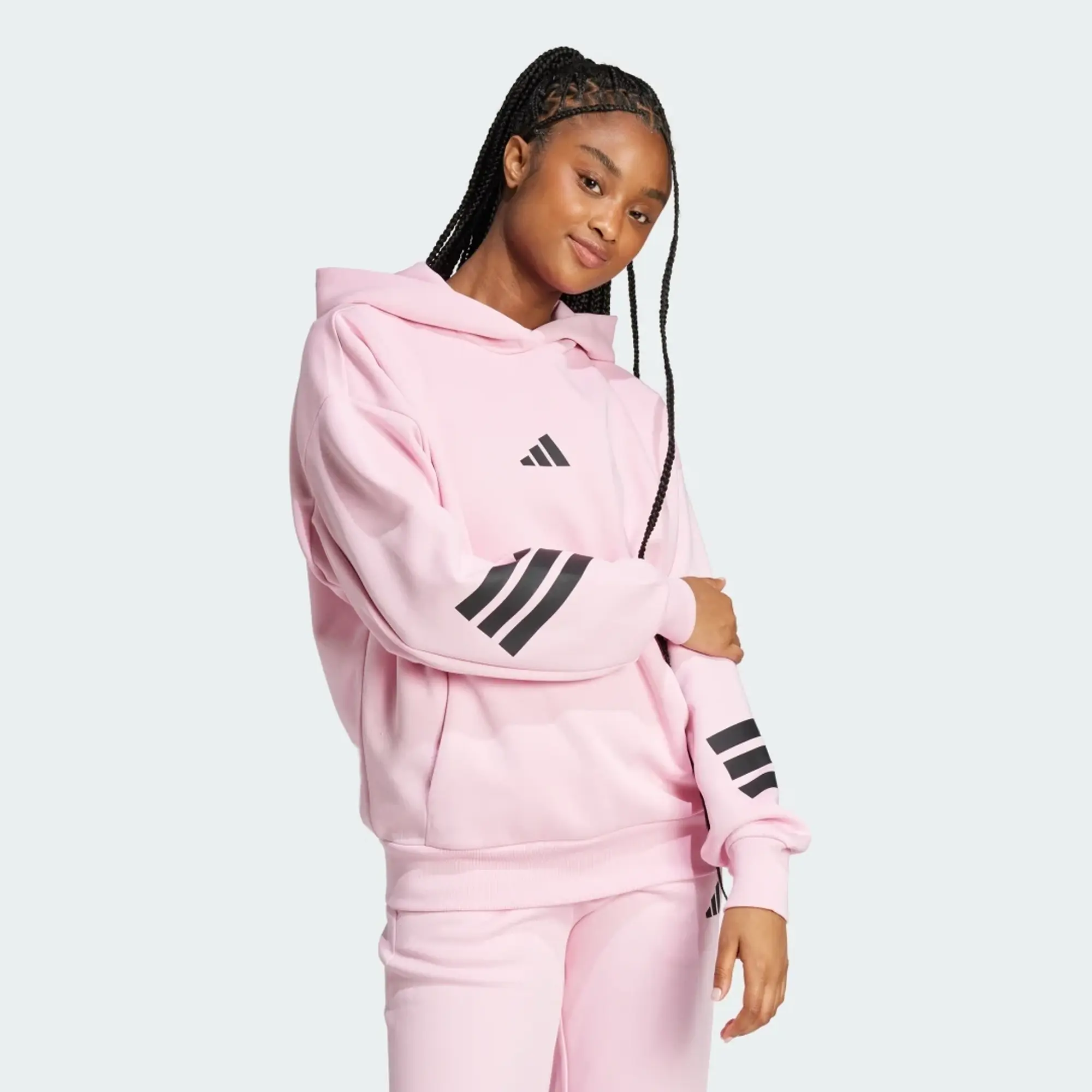 adidas Women Future Icons 3 Stripes Hoodie