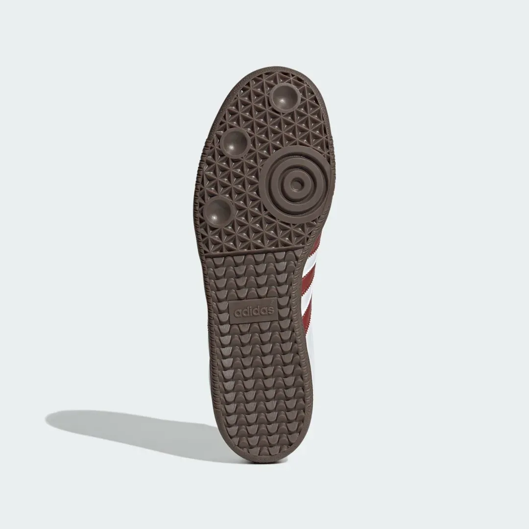Adidas Originals Samba Og Trainers In White And Burgundy | JH8798 |  FOOTY.COM