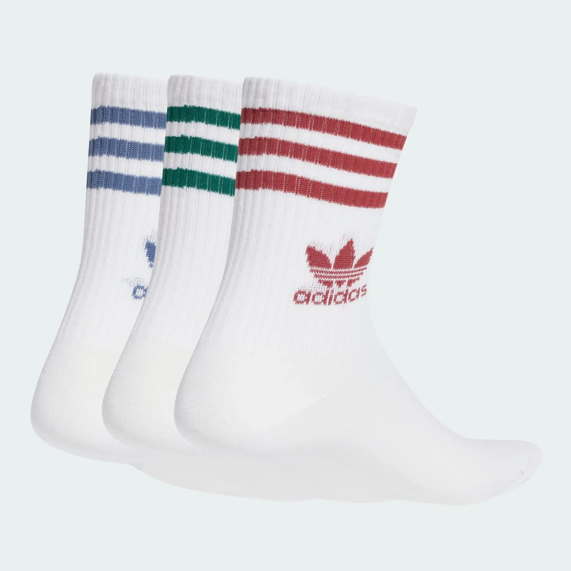 Adidas Originals Socks With 3 Stripes In Multi