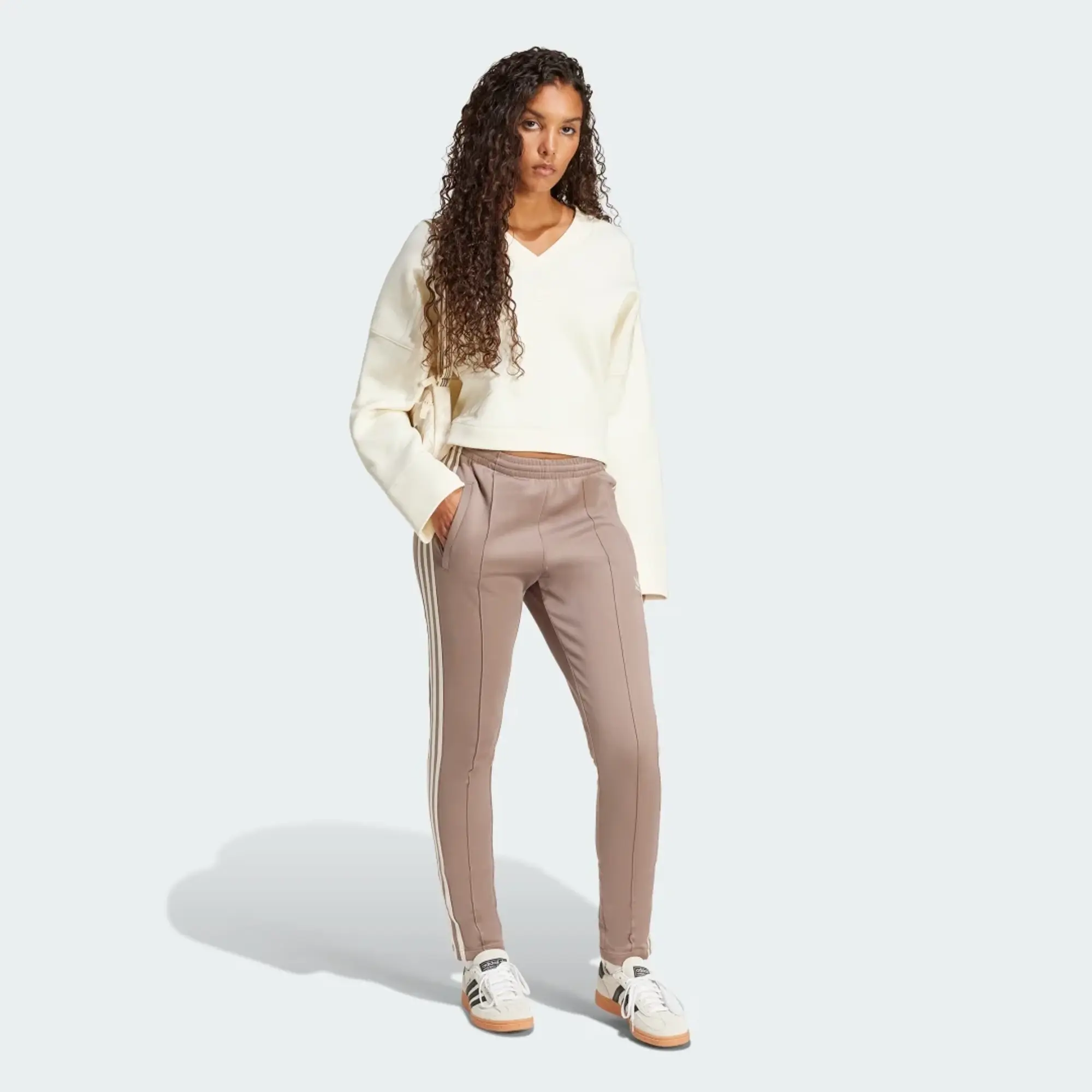 adidas Deep V-Neck Sweatshirt