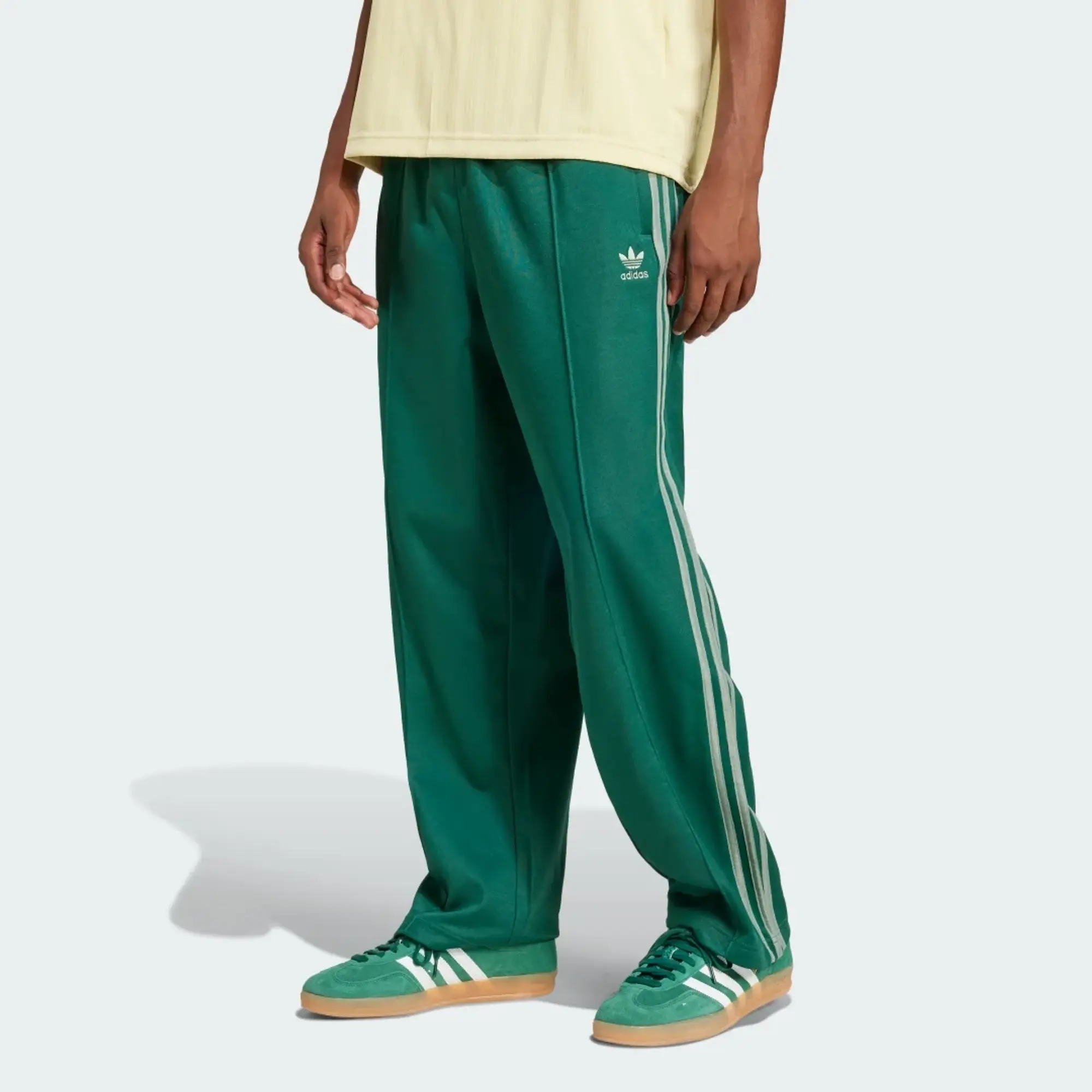 adidas Originals Adicolor Baggy Firebird Track Pants, Green