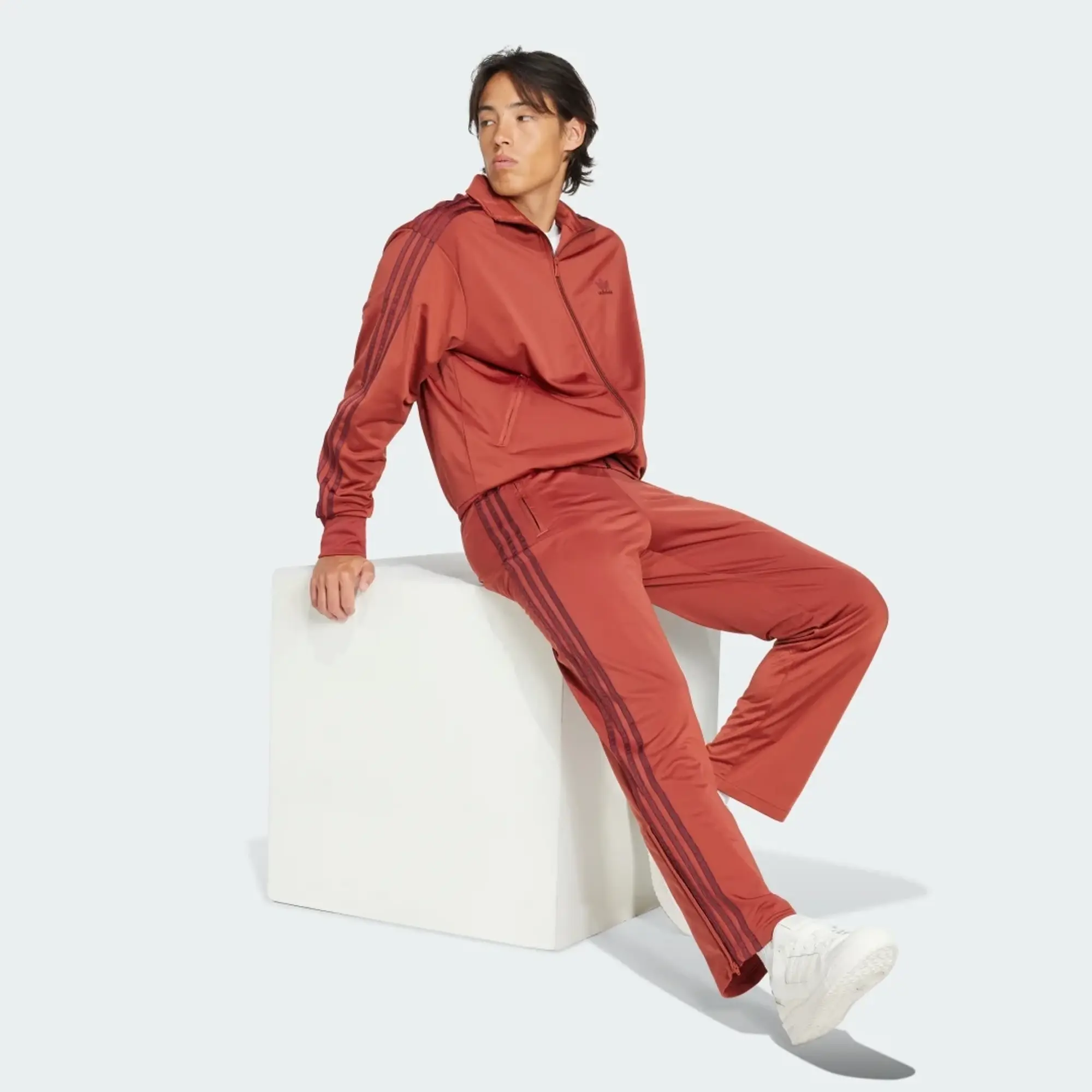 adidas Originals adidas Firebird Track Top Preloved Ruby