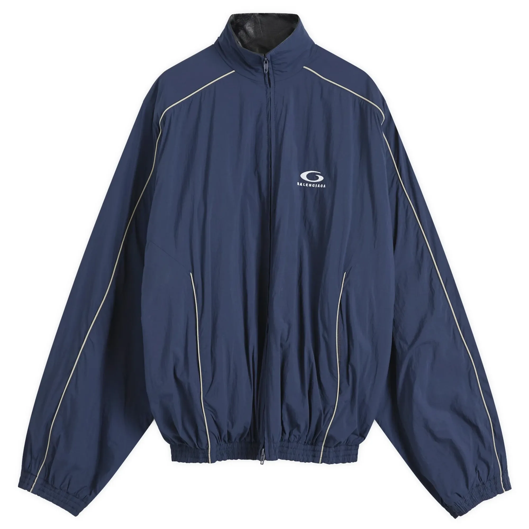 Balenciaga Men's Tracksuit Jacket Navy | 808809-TRO32-8065 | FOOTY.COM
