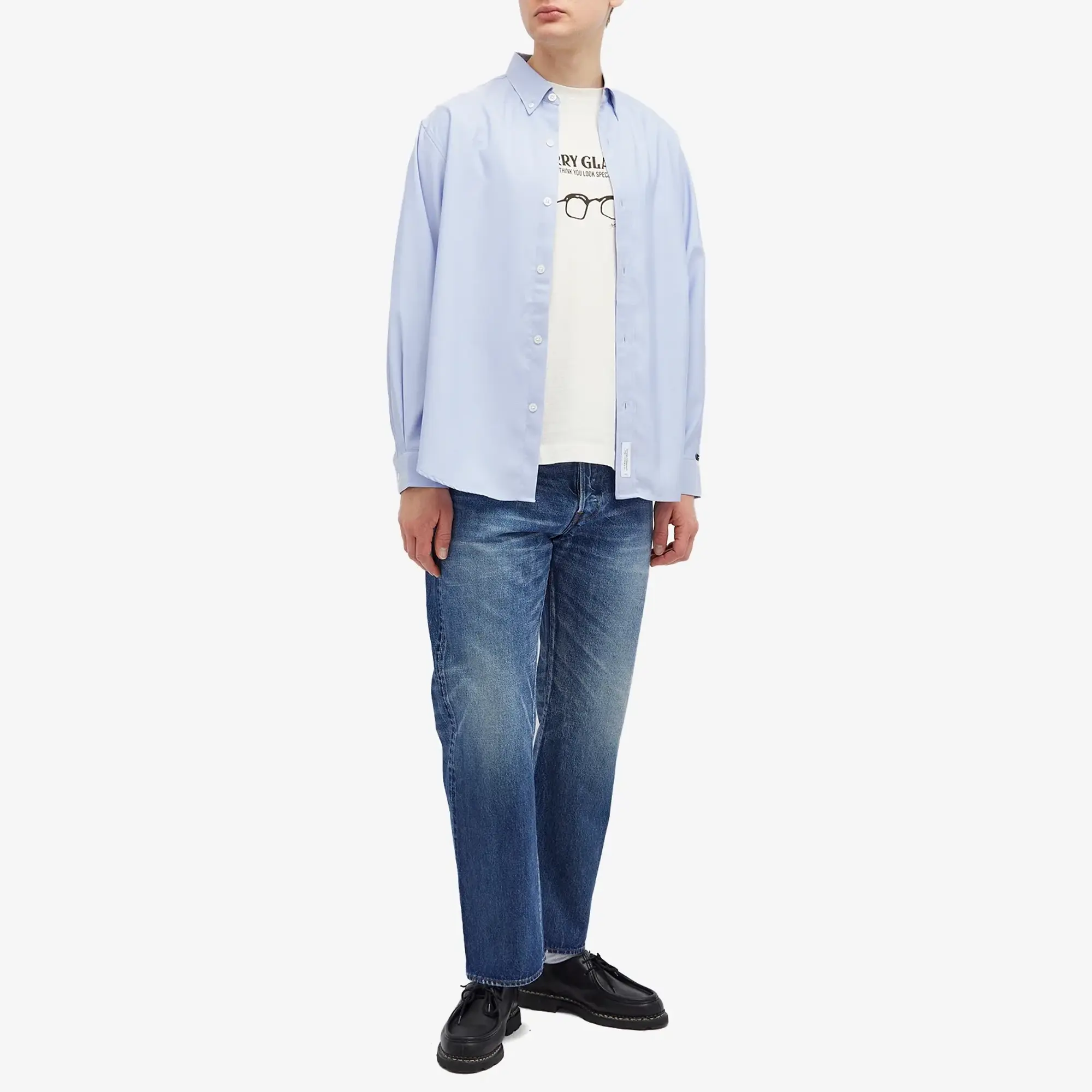 Ordinary Fits Men's Harry Printed T-Shirt Off-White