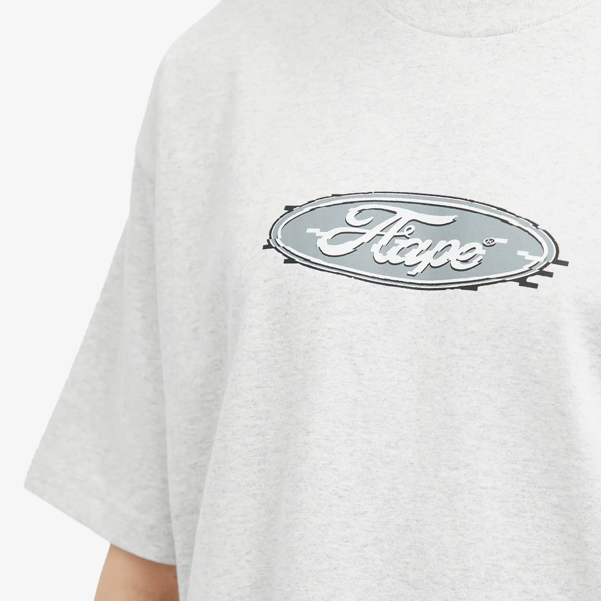 A Bathing Ape AAPE Racing T-Shirt Heather White