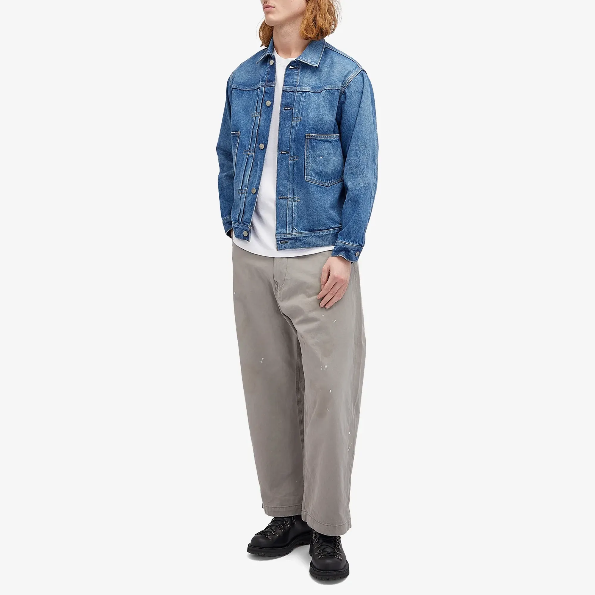 かぐれ　ordinary fits BELL PANTS Ordinary Fits Men's Bell Pants Grey | OF-P180-GRY | FOOTY.COM