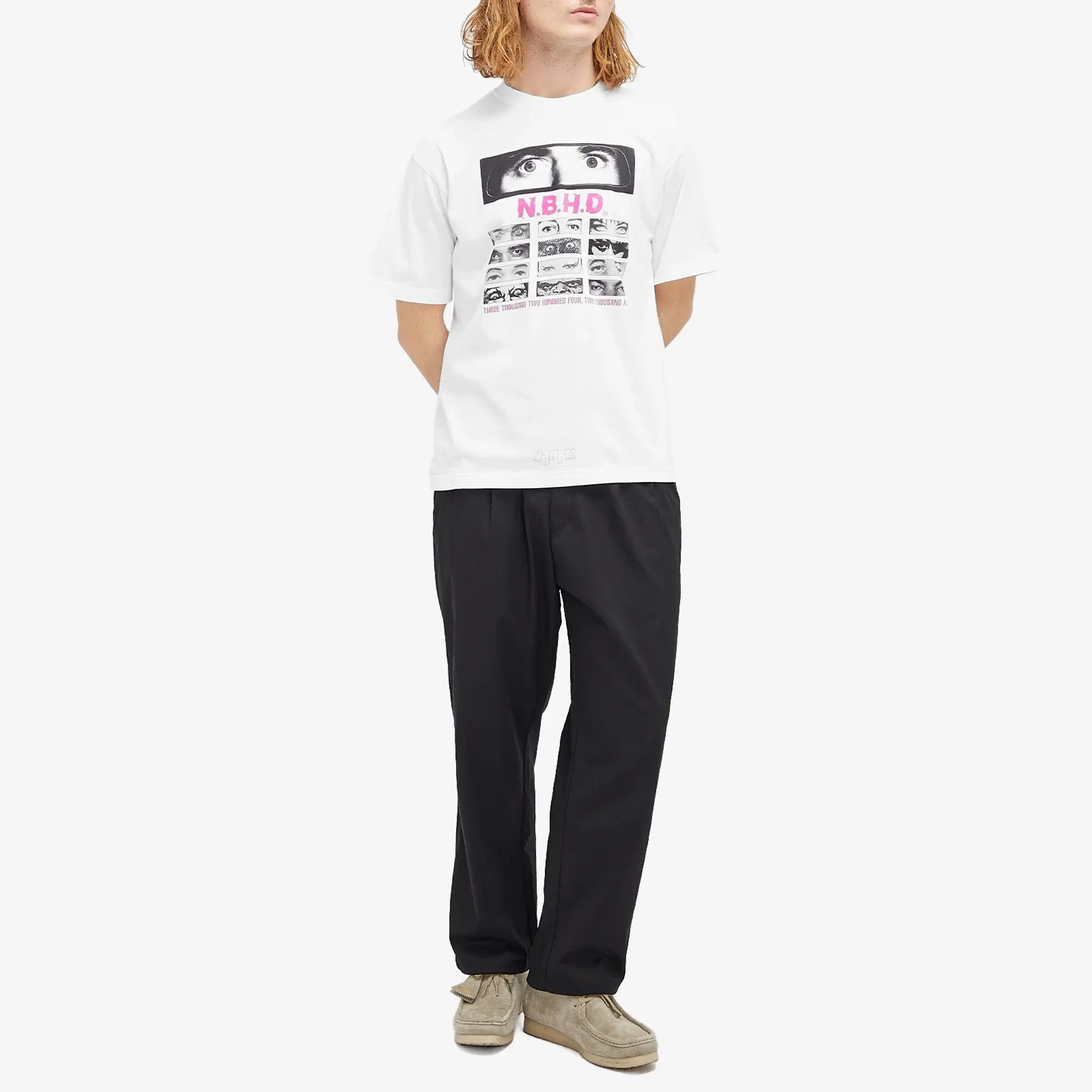Neighborhood Men's SS-10 T-Shirt White