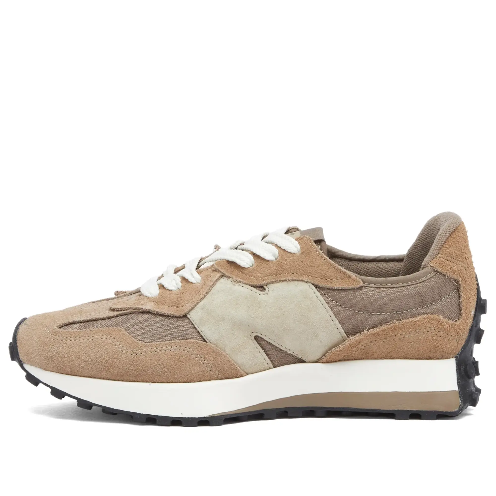 New Balance 327 trainers in brown multi