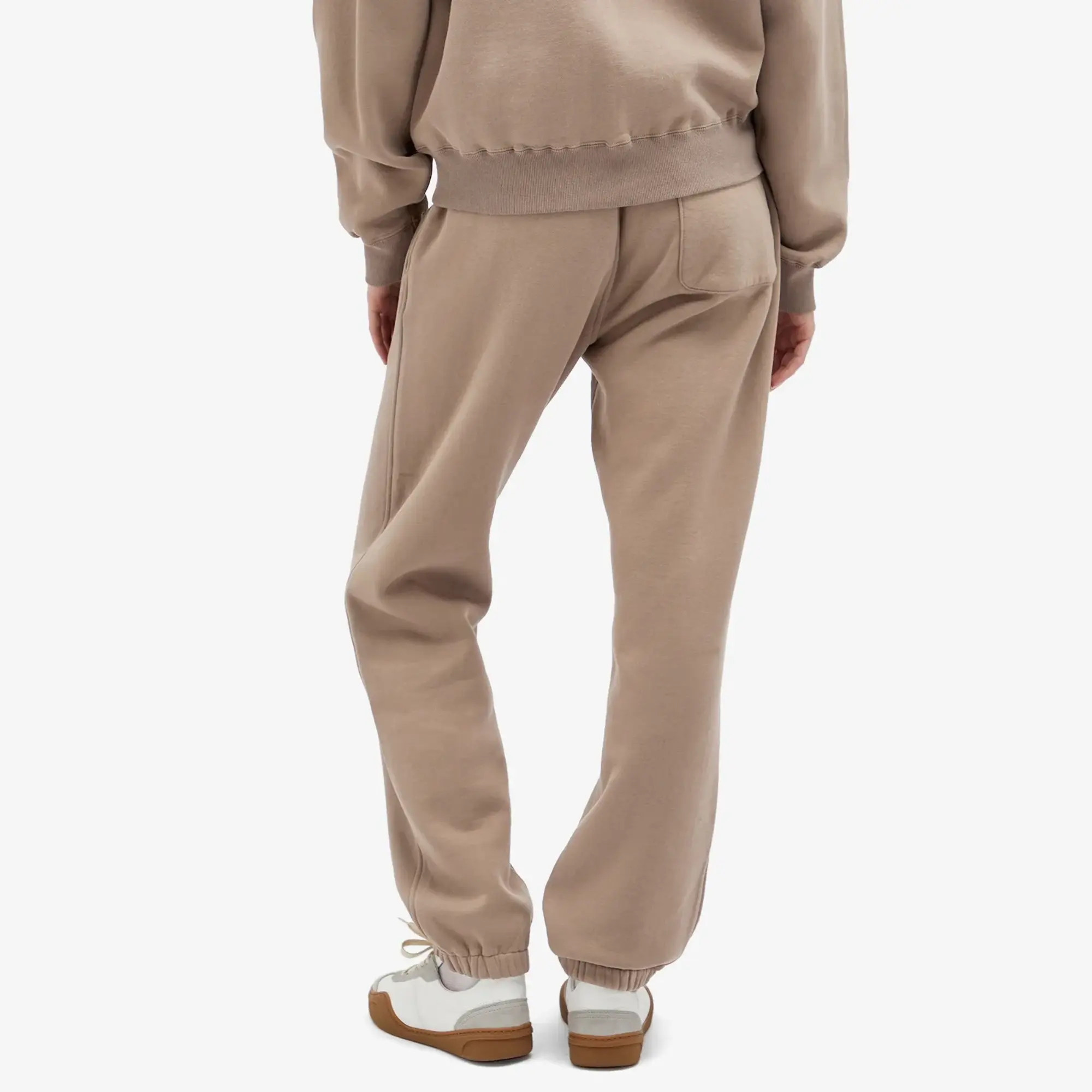 Auralee Women's Smooth Soft Sweat Pants Olive Brown