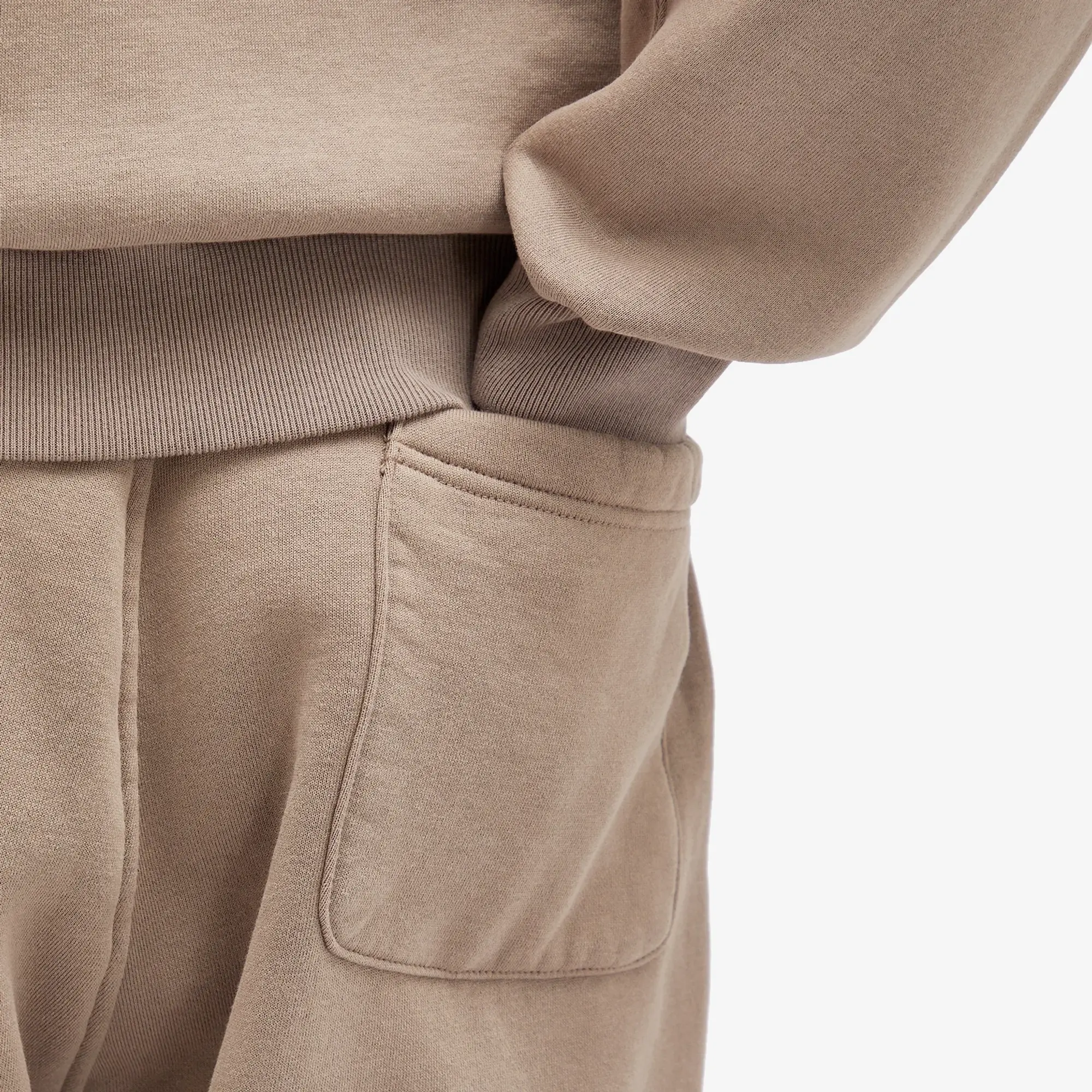 Auralee Women's Smooth Soft Sweat Pants Olive Brown