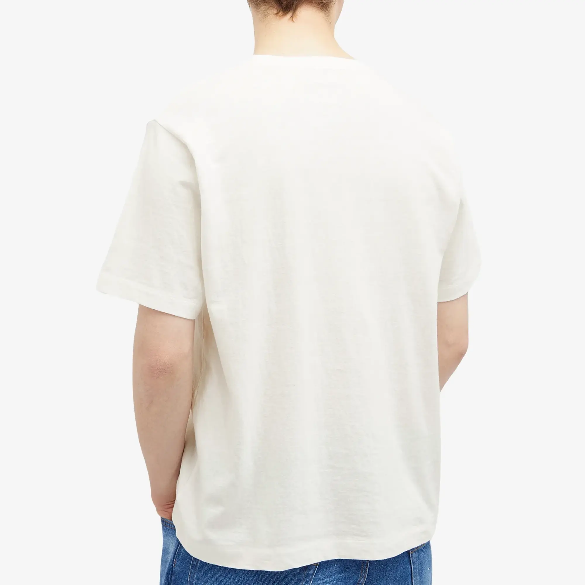 Ordinary Fits Men's Alain Printed T-Shirt Off-White