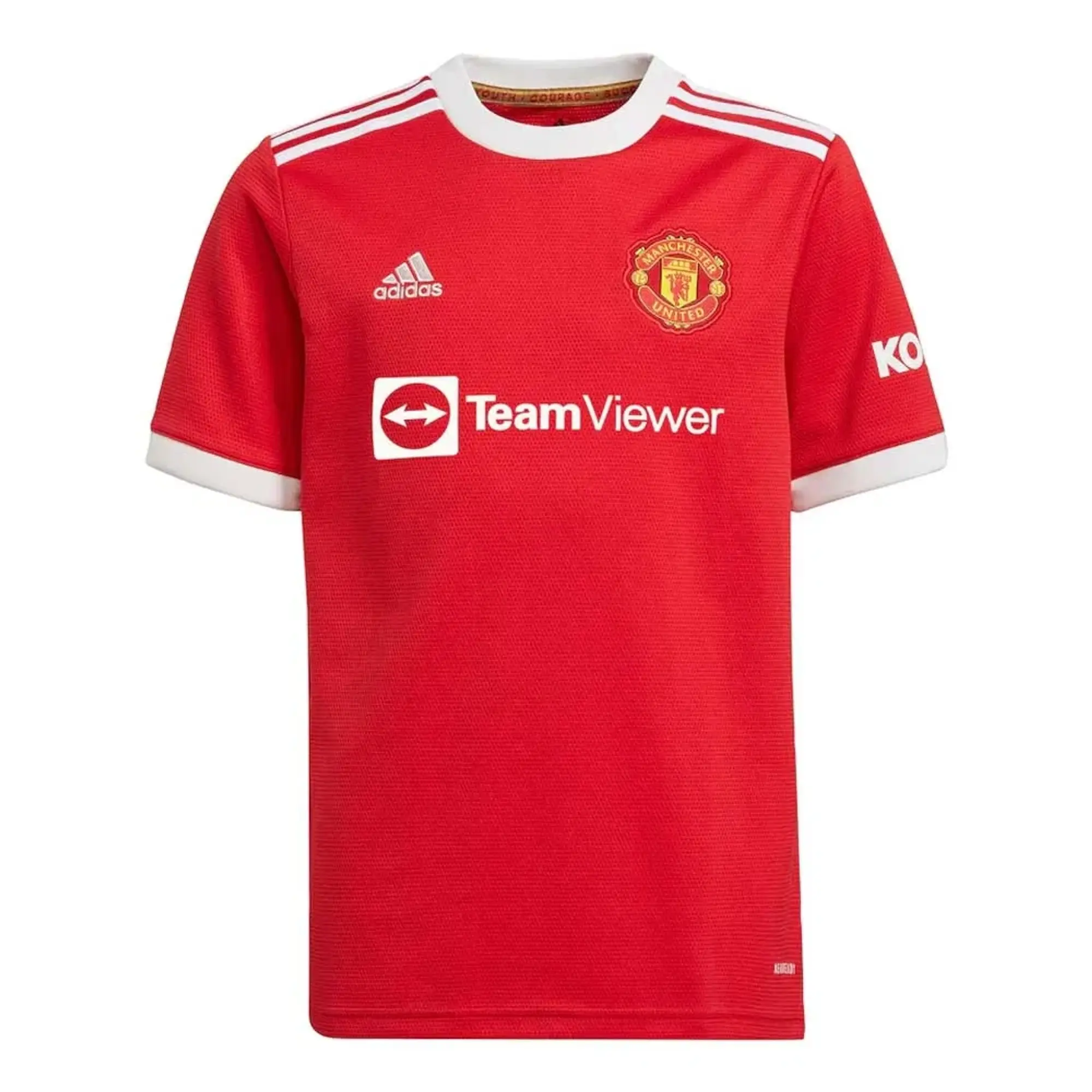 adidas Manchester United Kids SS Home Shirt 2021/22