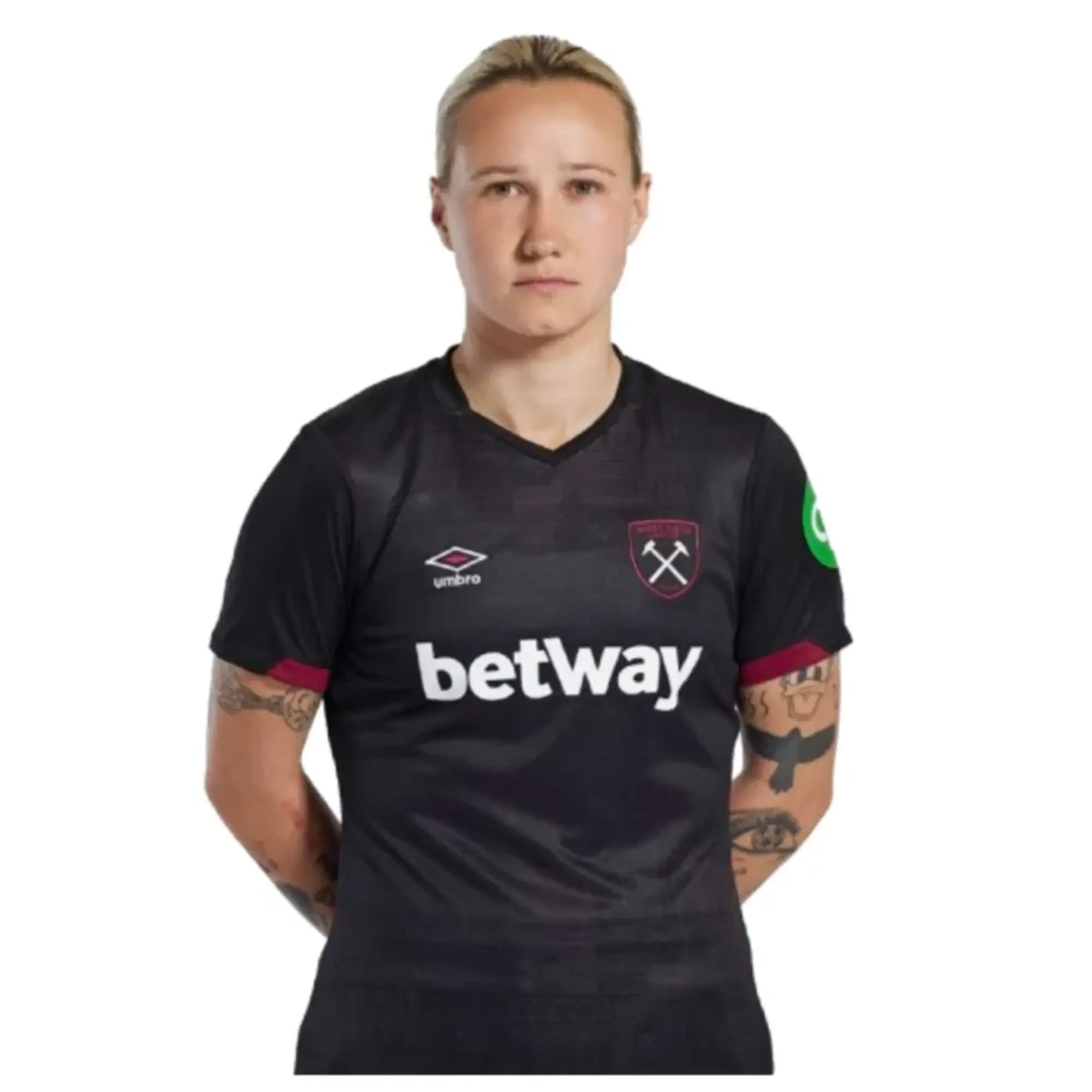 Umbro West Ham United Womens SS Away Shirt 2024/25