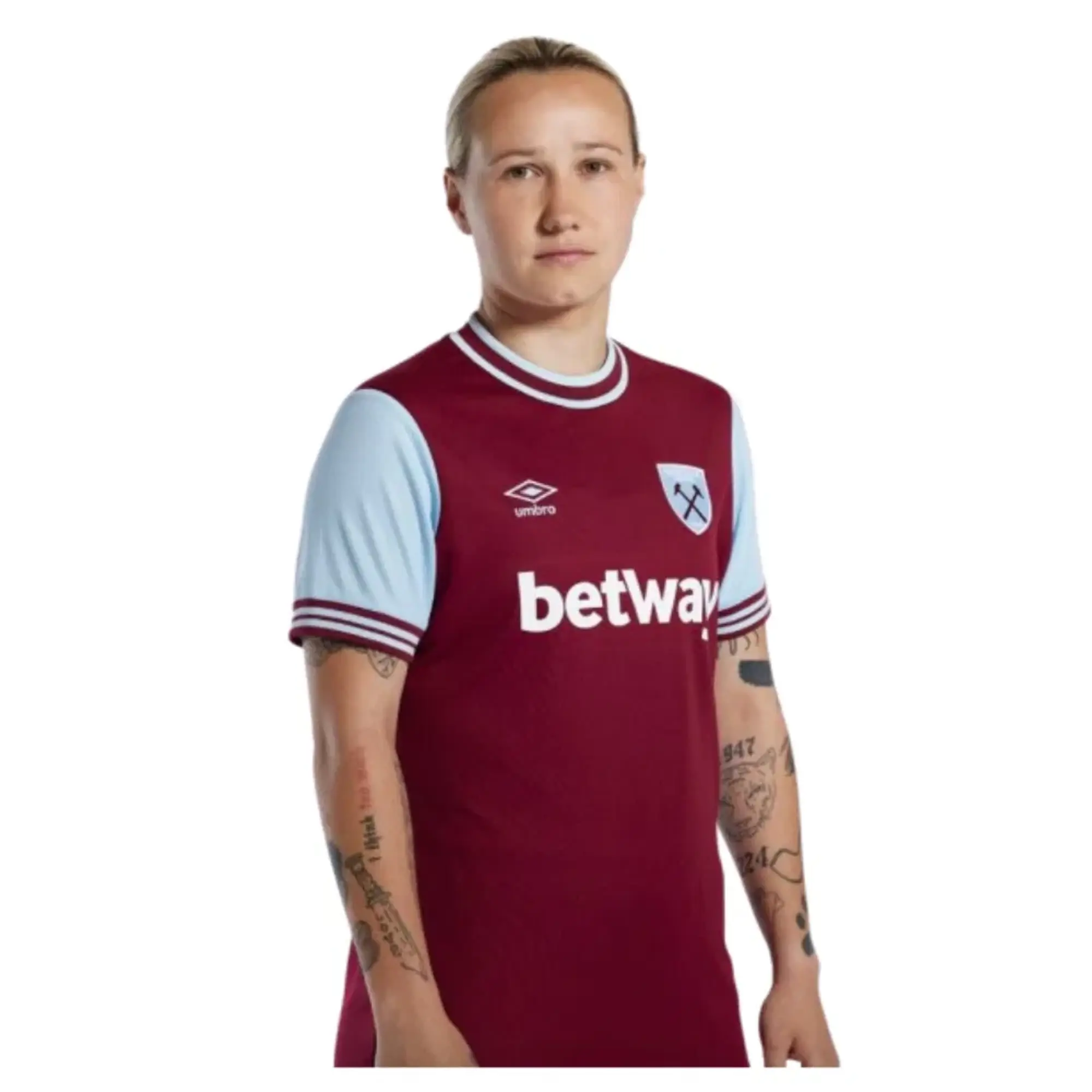 Umbro West Ham United Womens SS Home Shirt 2024/25