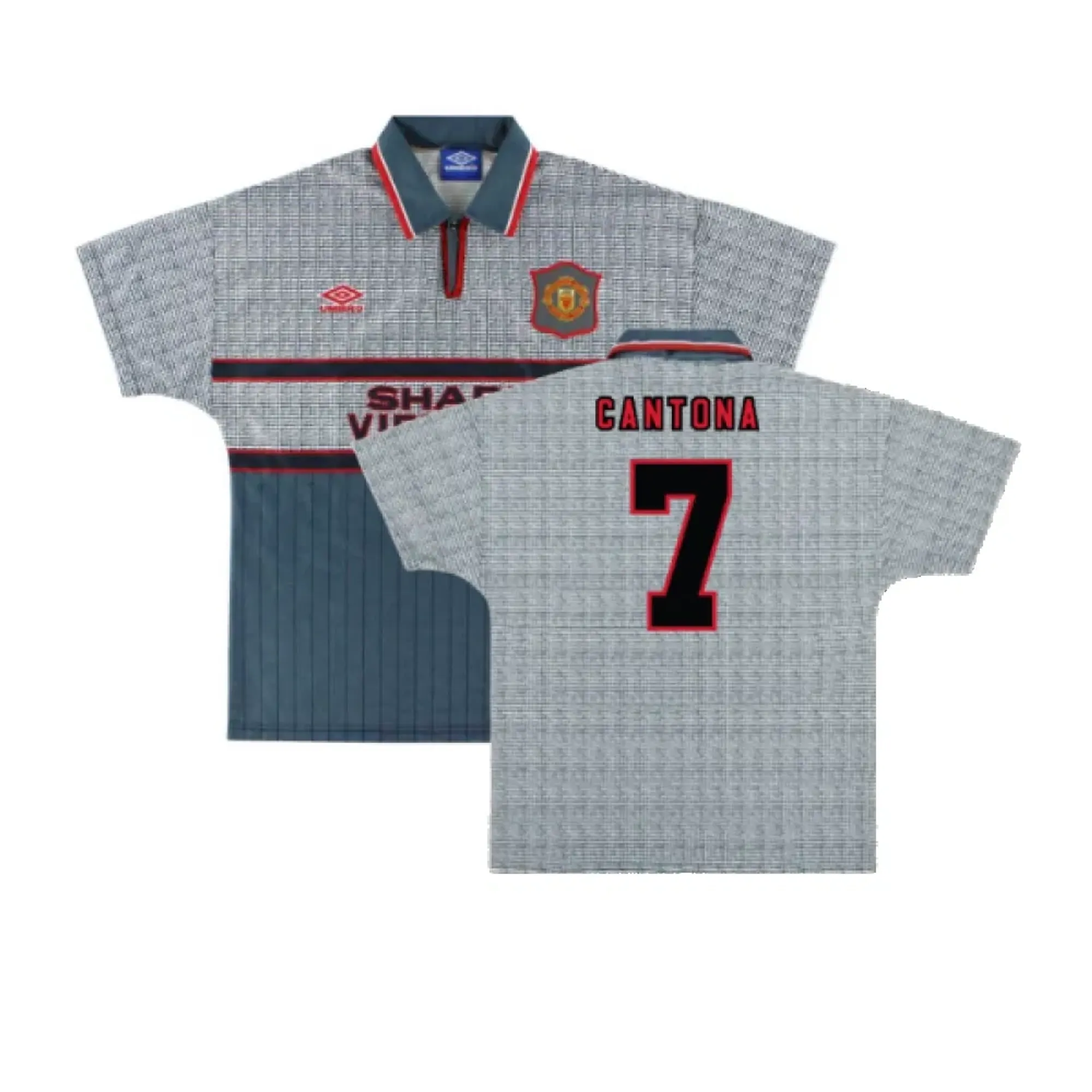 Umbro Manchester United Mens SS Away Shirt 1995/96 | lBYBsm-432887