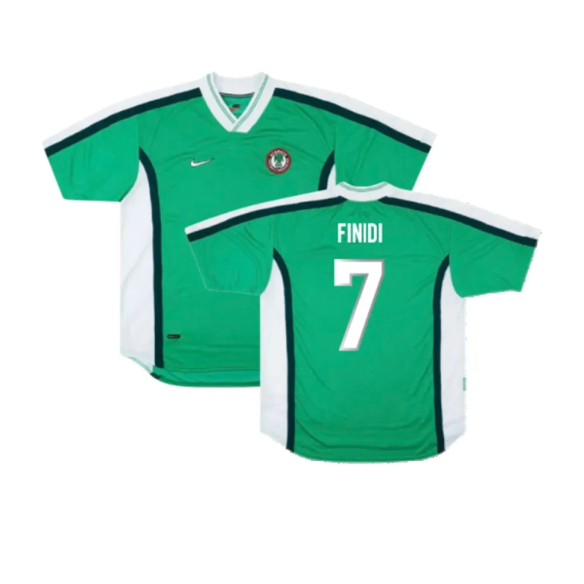 Nike Nigeria Mens SS Home Shirt 1998