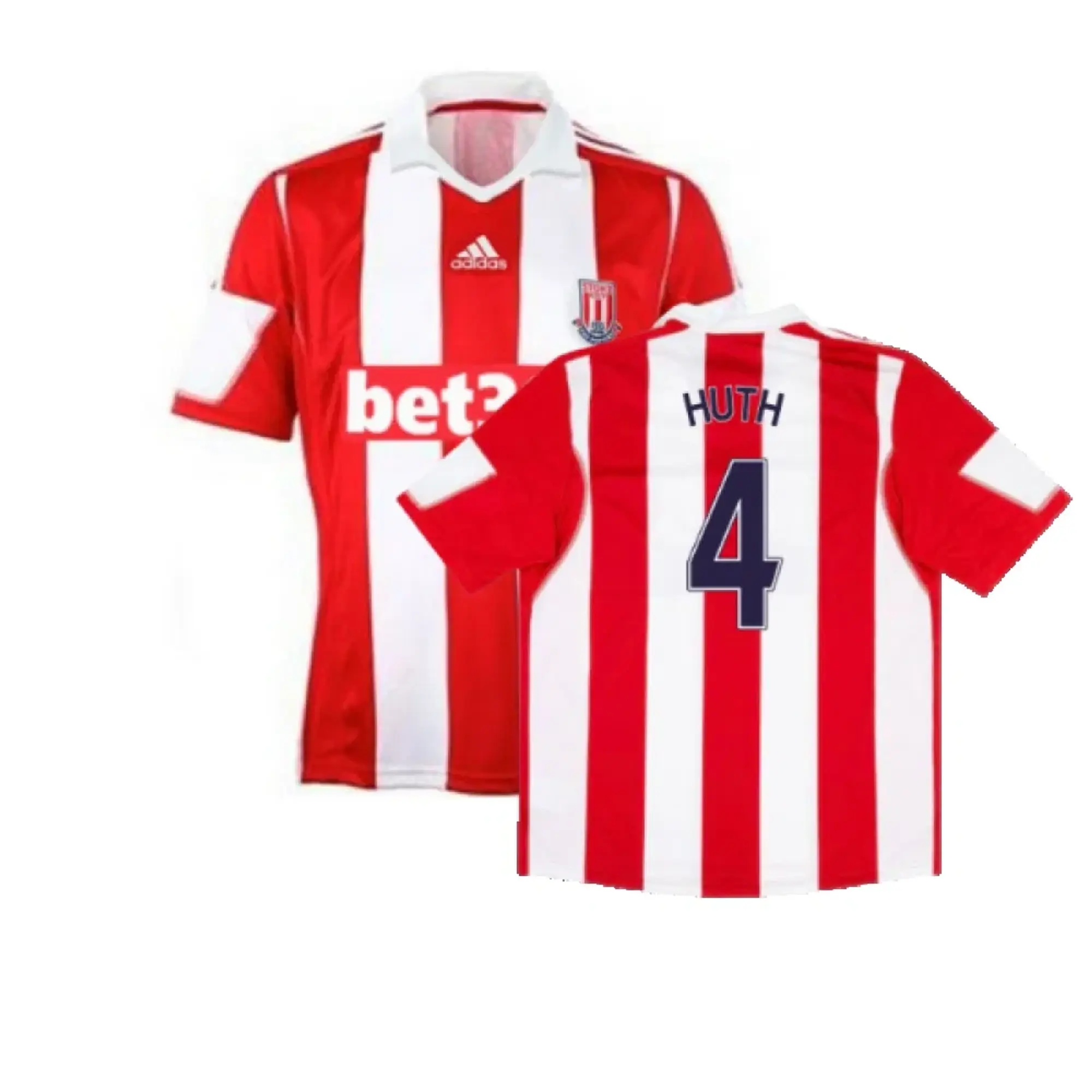 adidas Stoke City Mens SS Home Shirt 2013/14