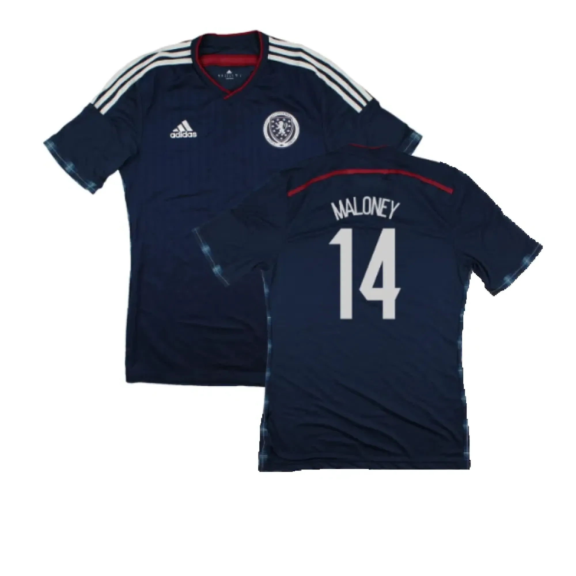 adidas Scotland Mens SS Player Issue Home Shirt 2014 441239