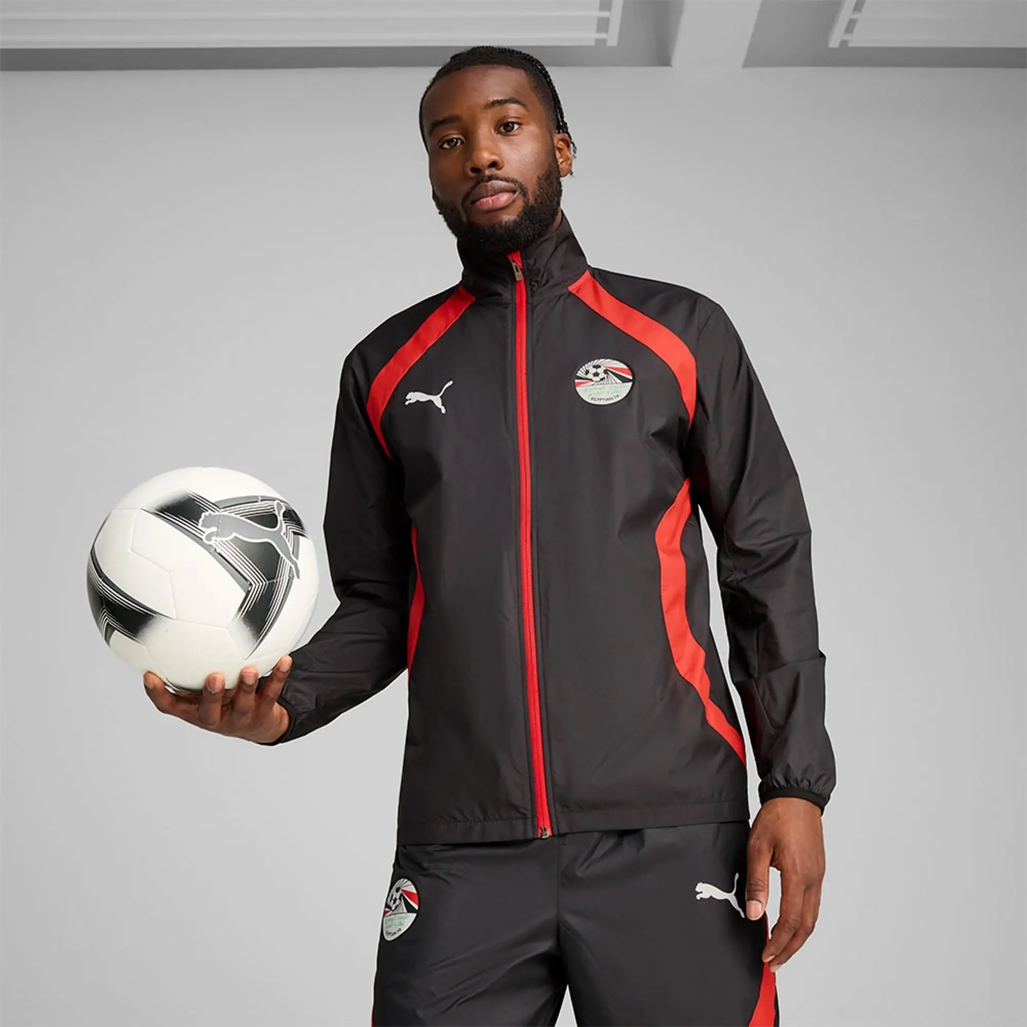 Puma Egypt 2025 Woven Pre Match Jacket