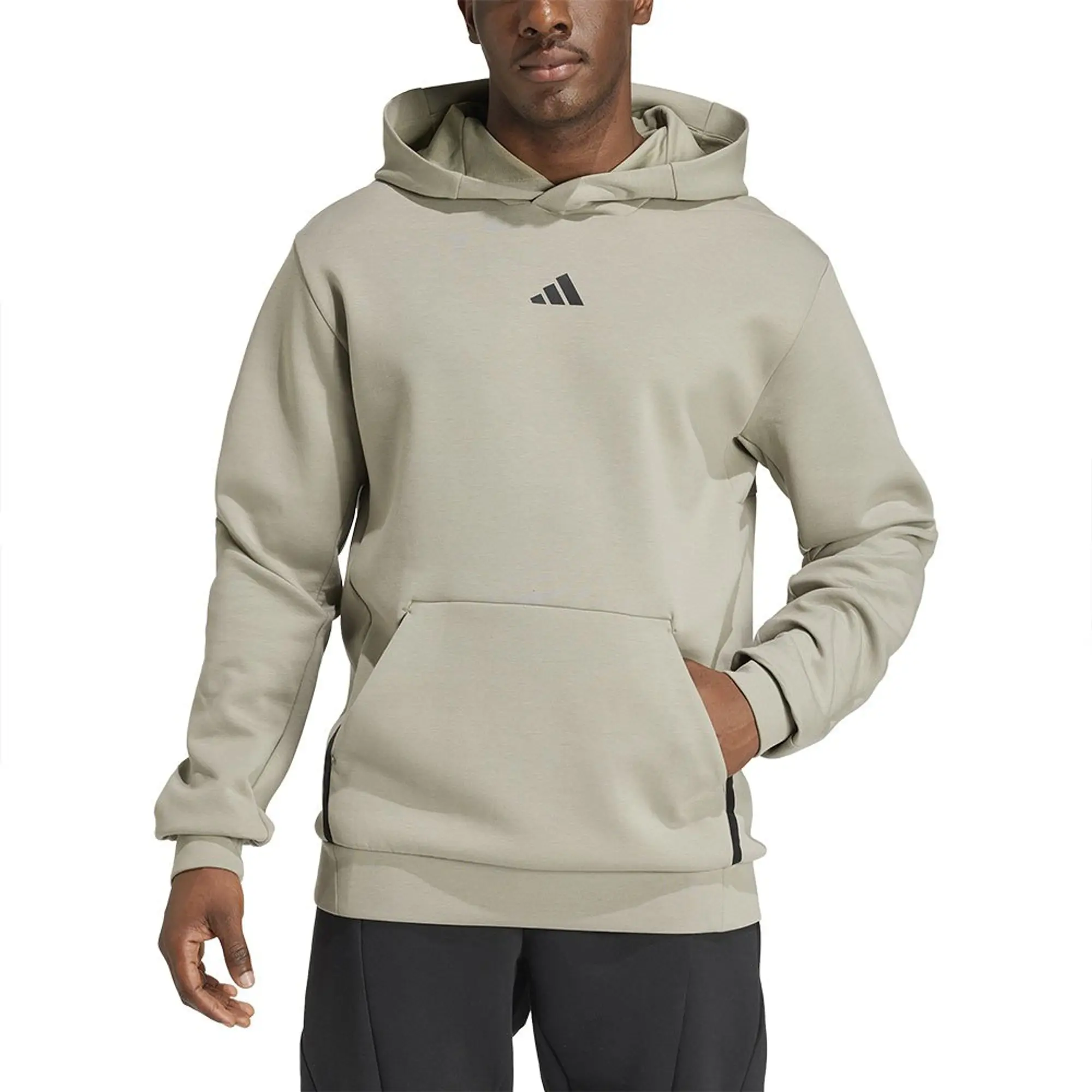 Manchester United x adidas Mens Designed for Training Hoodie Green