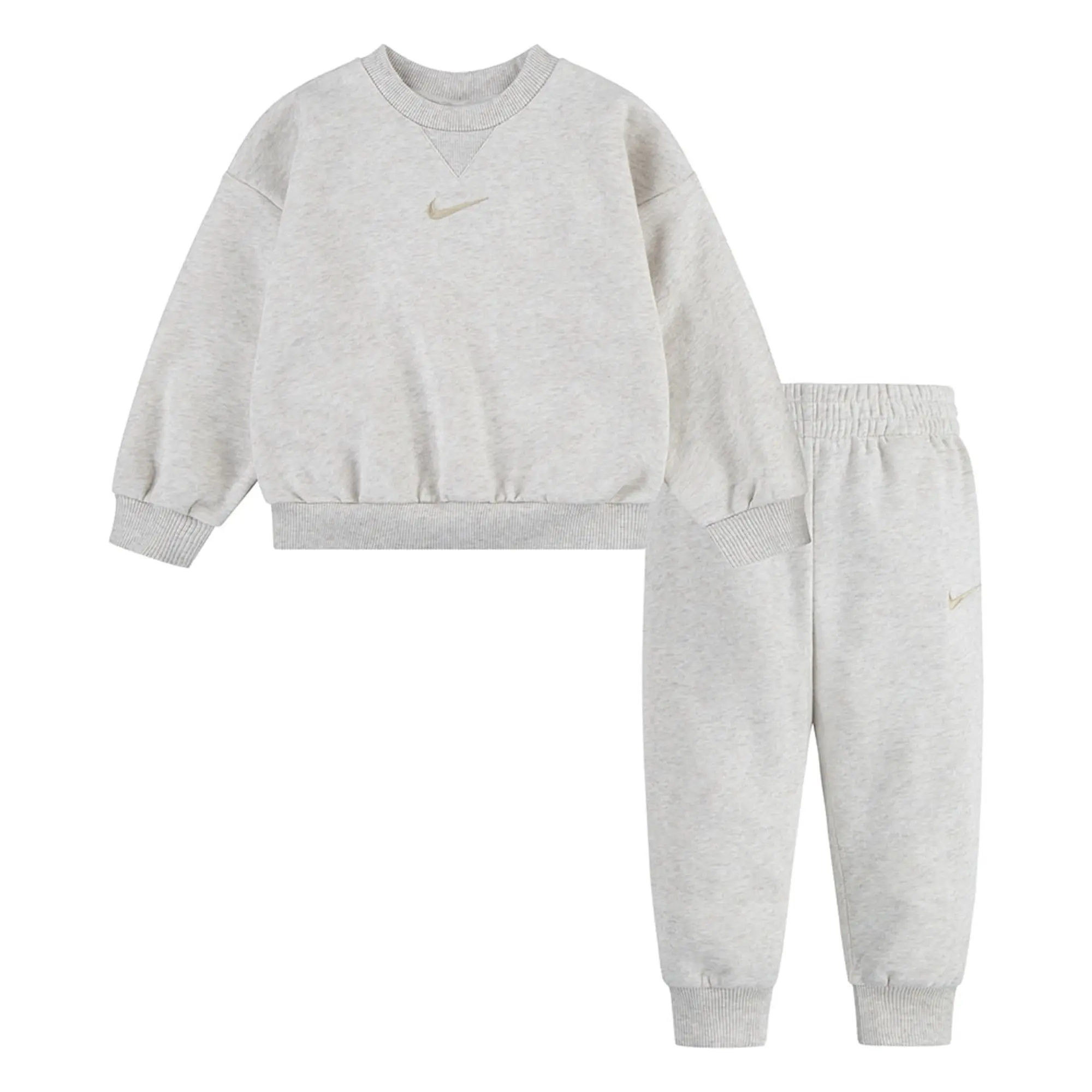 Nike Kids Essential Fleece Crew Long Sleeve Set