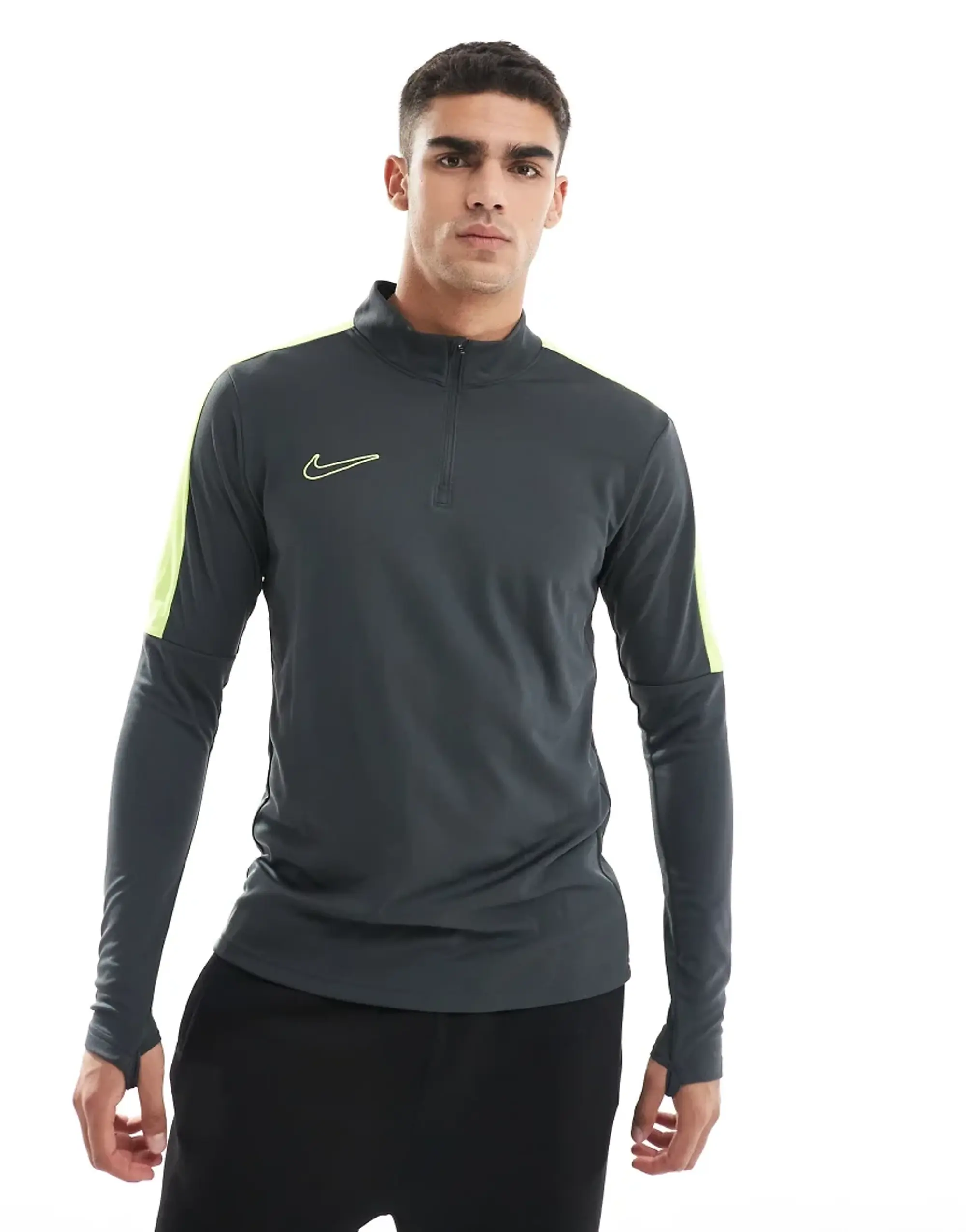 Nike Dri-FIT Academy Drill Top - Grey - Size 2XL - Grey