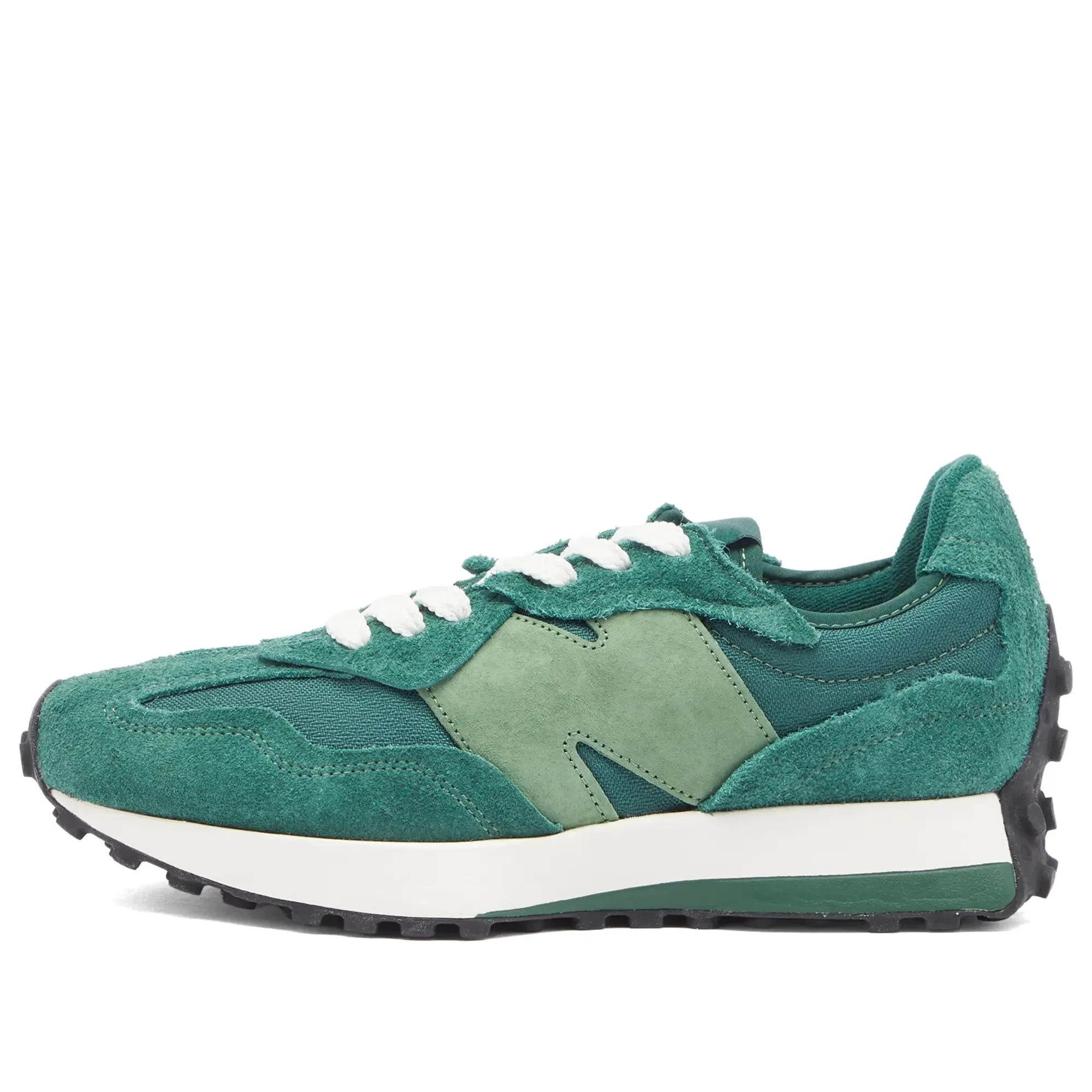 New Balance 327 trainers in dark green