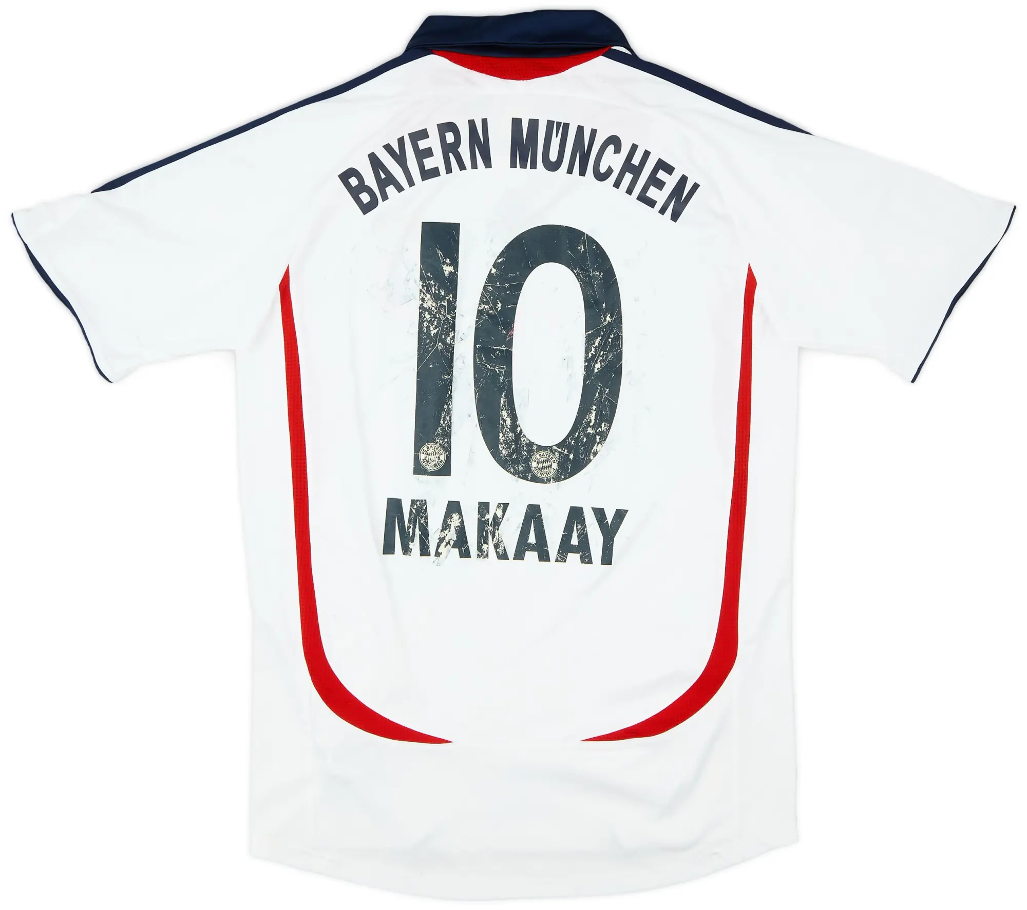 adidas 2006-07 Bayern Munich Away Shirt Makaay #10 - 3/10 - (S)