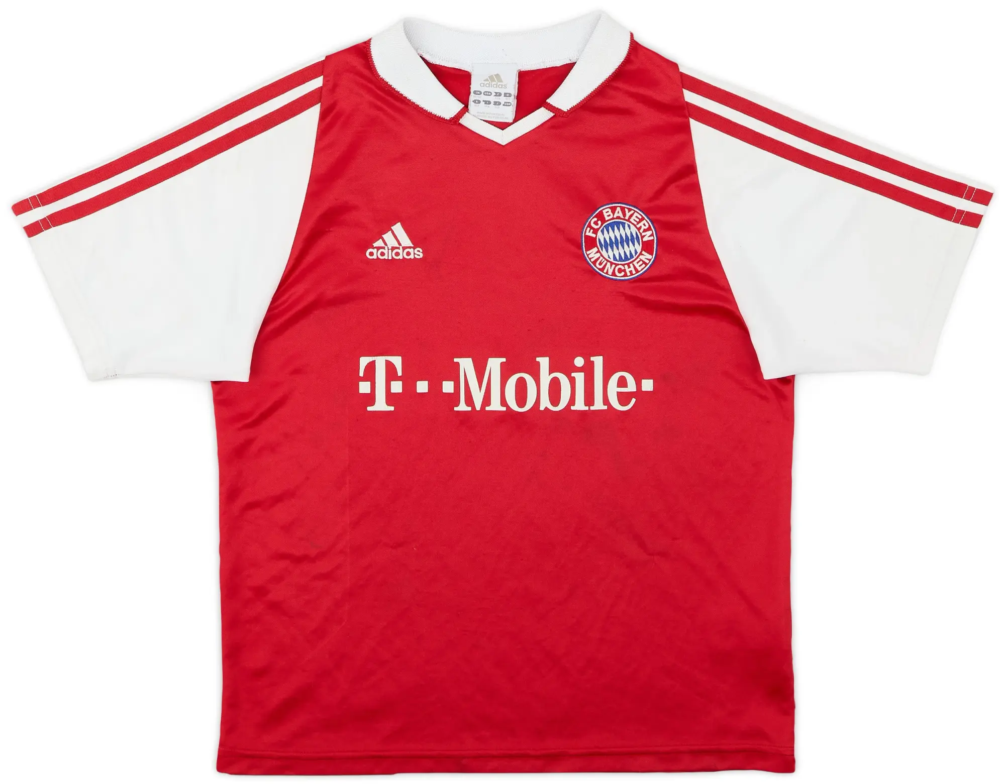 adidas 2003-04 Bayern Munich Home Shirt - 6/10 - (M.Boys)