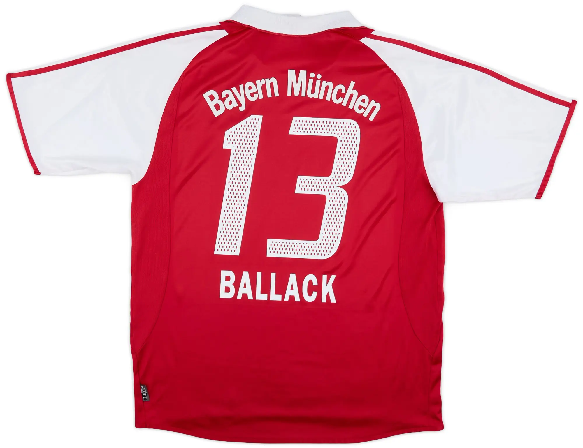 adidas 2004-05 Bayern Munich Home Shirt Ballack #13 - 8/10 - (L)