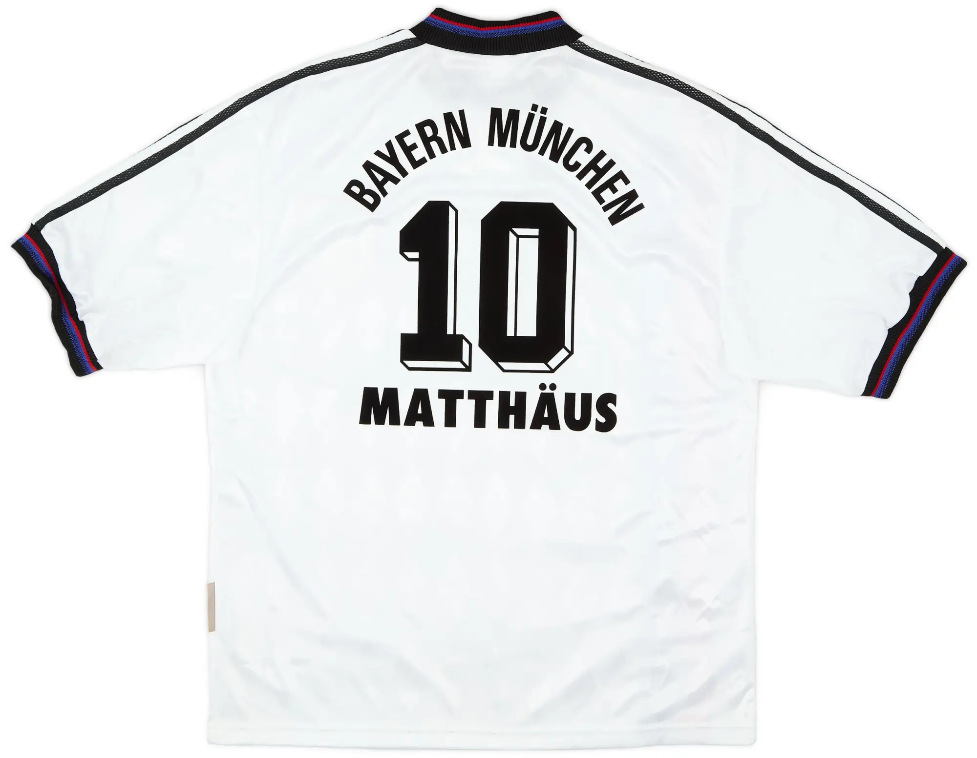 adidas 1996-98 Bayern Munich Away Shirt Matthaus #10 (L)