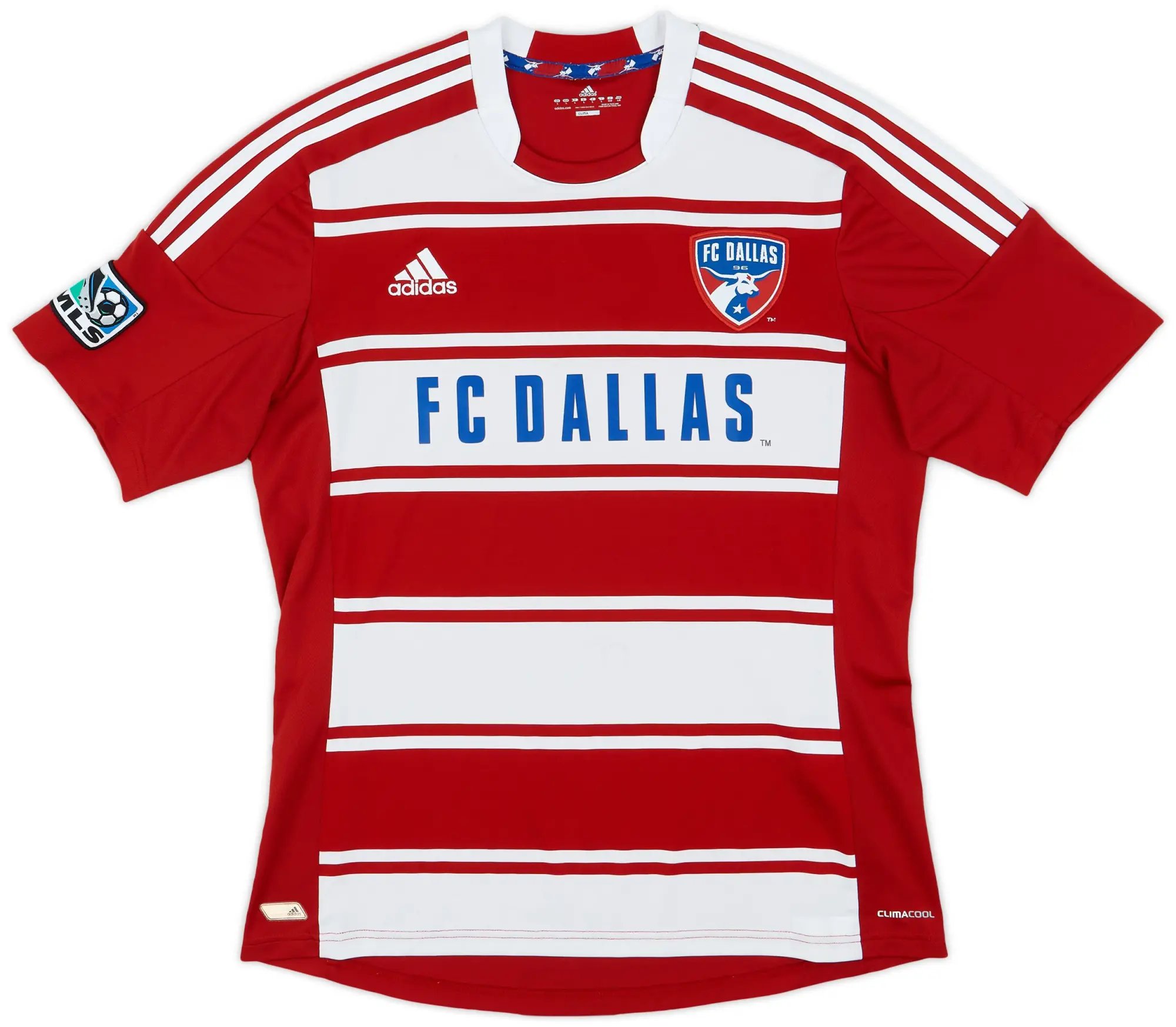 adidas 2012-14 FC Dallas Home Shirt - 8/10 - (L)