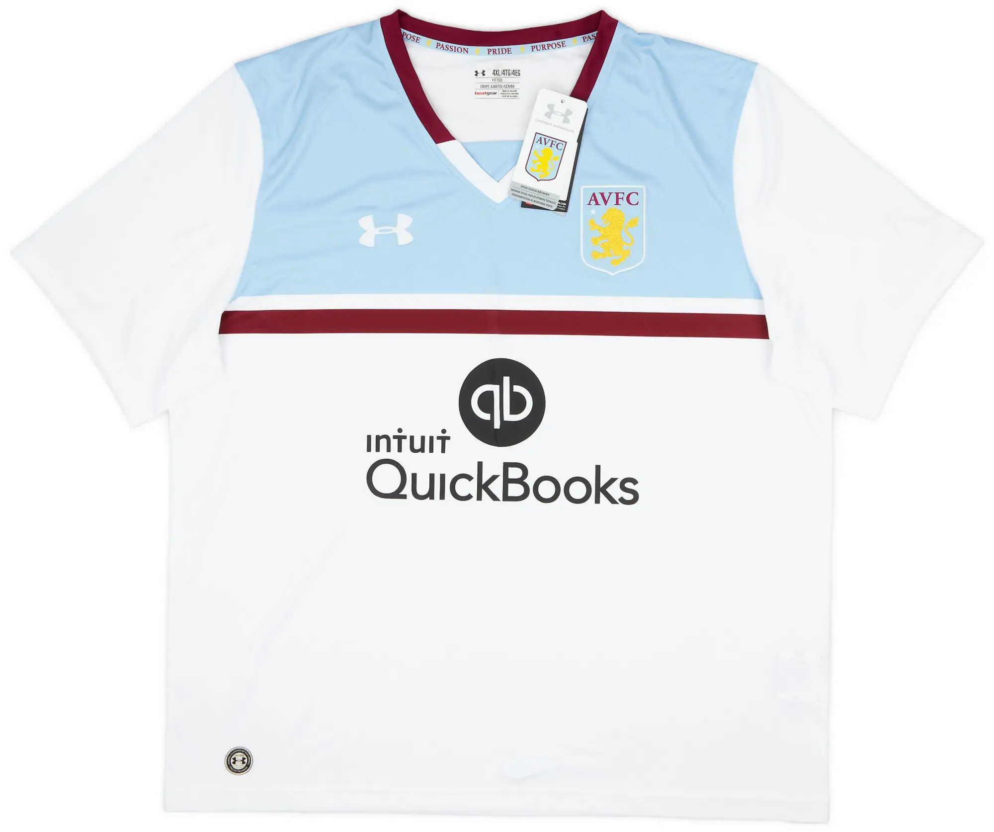 Under Armour 2016-17 Aston Villa Away Shirt (4XL)