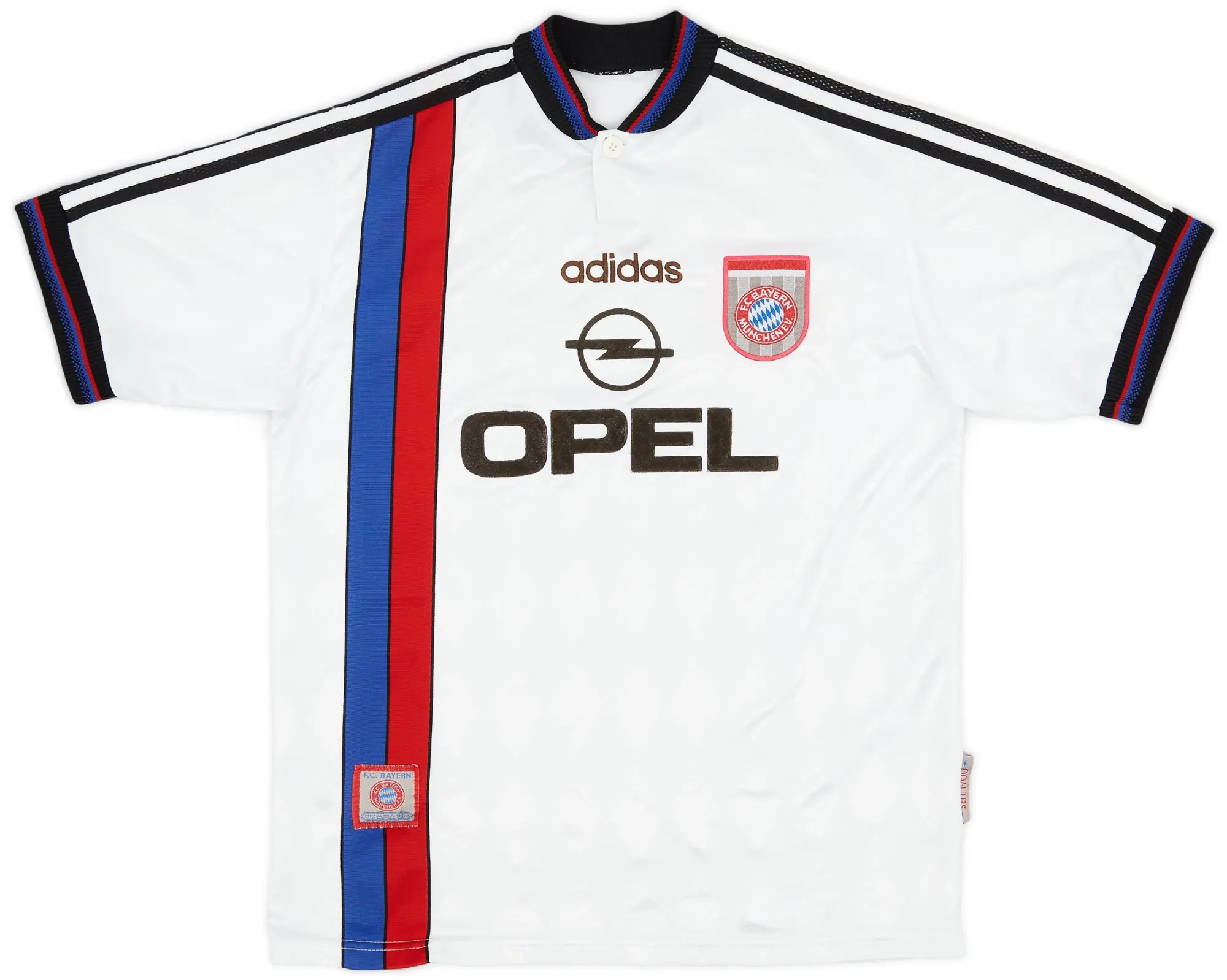 adidas 1996-98 Bayern Munich Away Shirt - 6/10 - (XL.Boys)