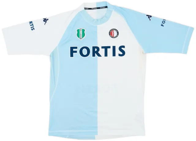 【04 05 Kappa Feyenoord away L/S shirt】 Kappa 2004-05 Feyenoord Away Shirt - 7/10 - (3XL