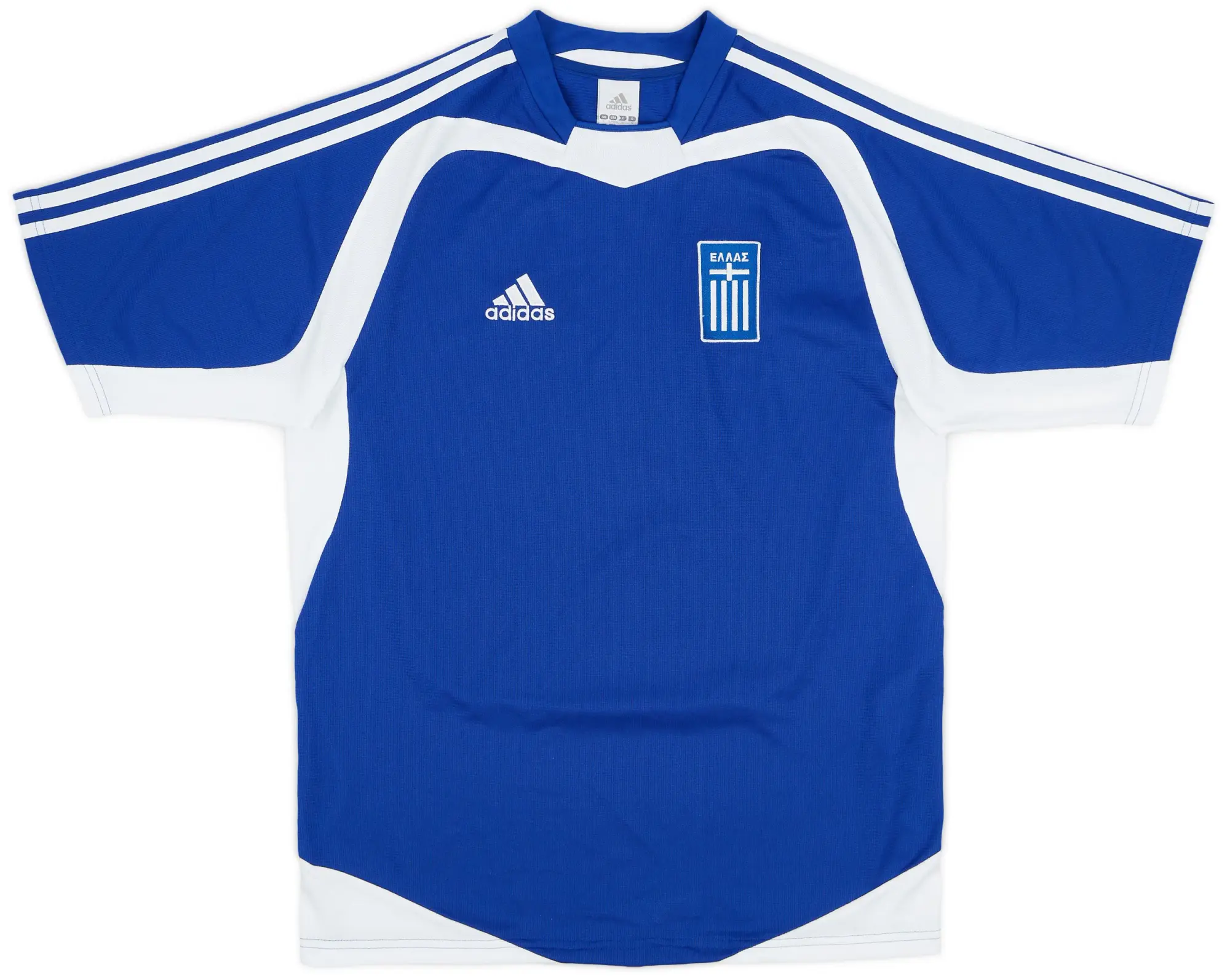 adidas 2004-06 Greece Home Shirt - 9/10 - (S)