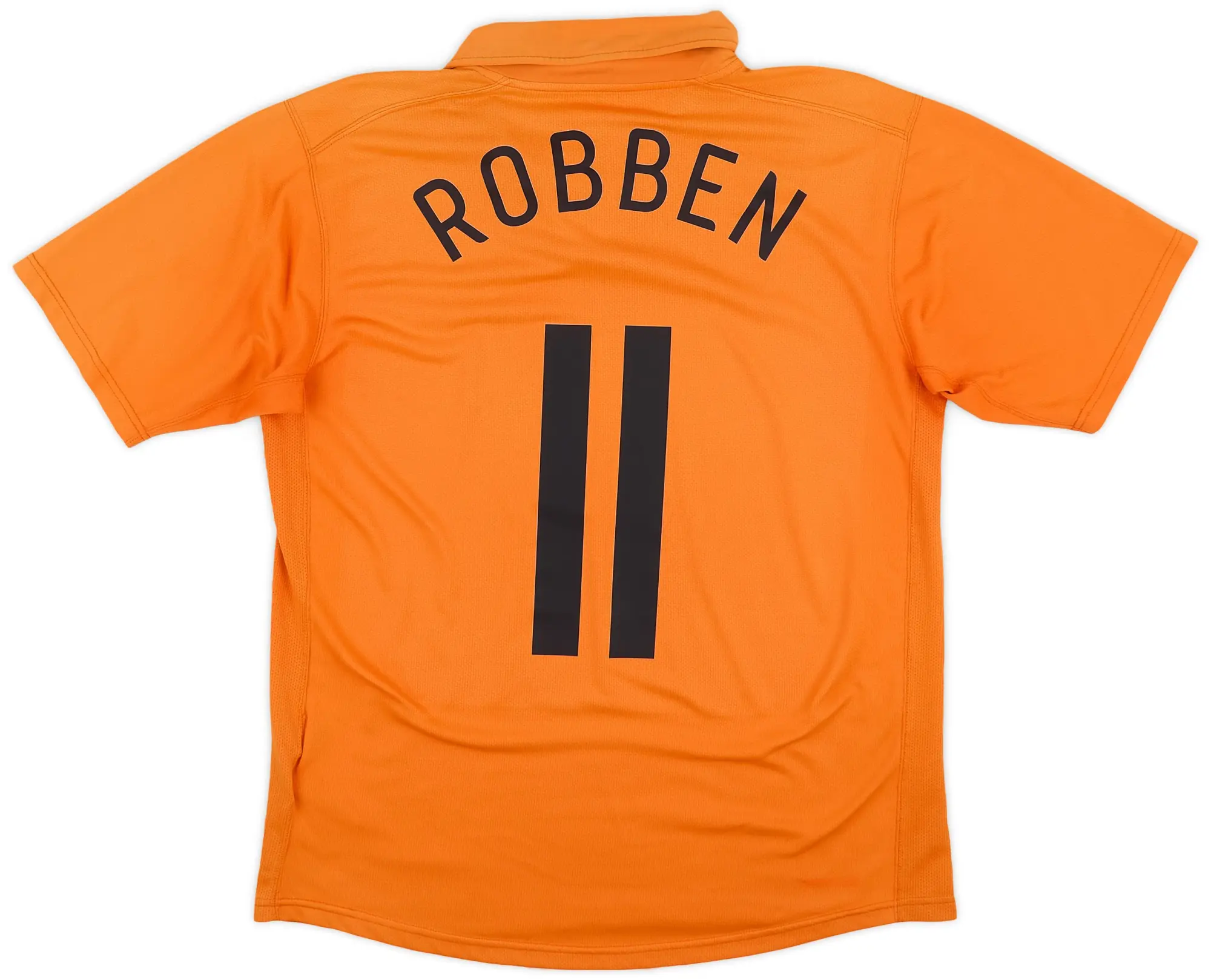 Nike 2006-08 Netherlands Home Shirt Robben #11 - 7/10 - (S)
