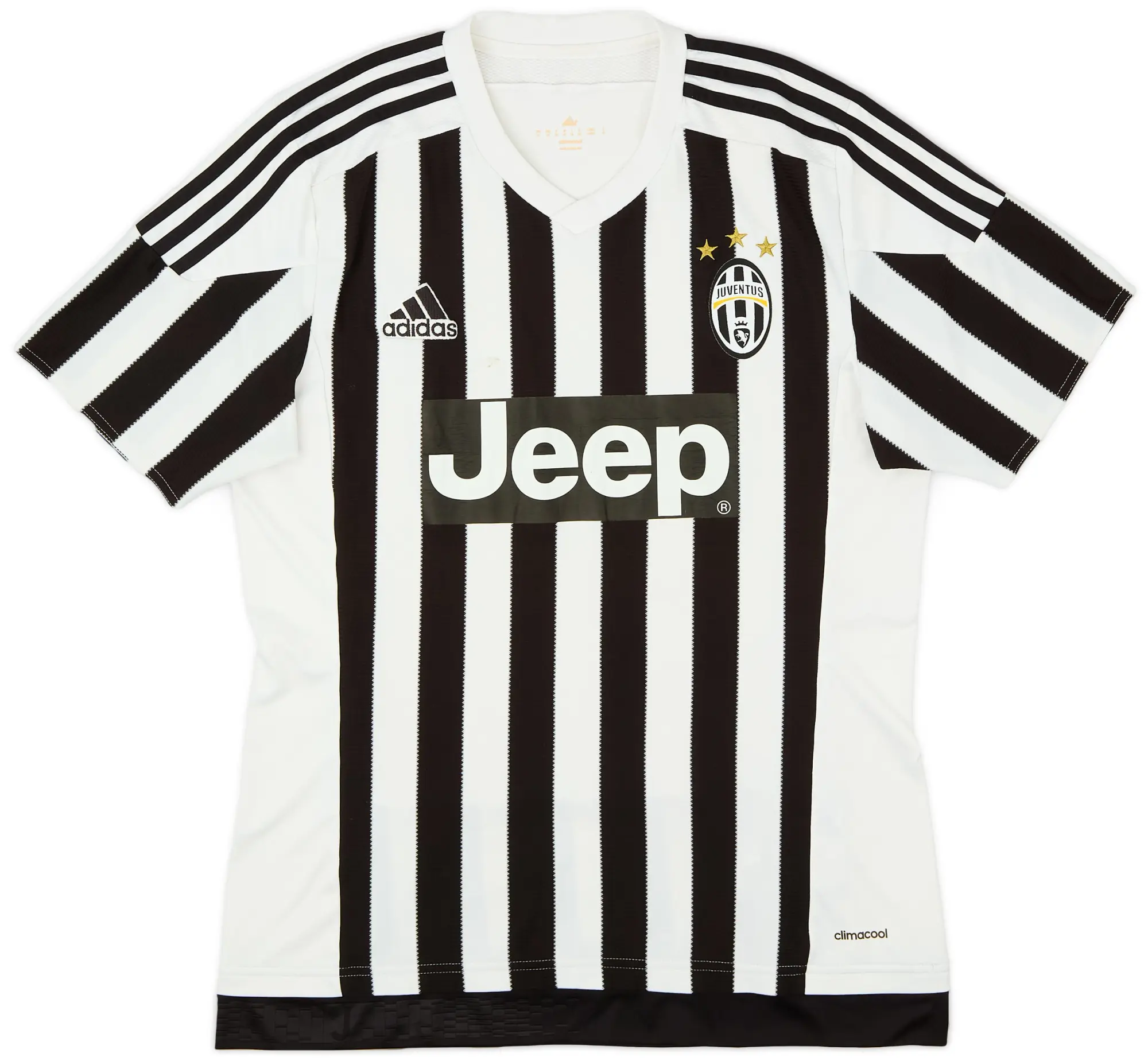 adidas 2015-16 Juventus Home Shirt - 5/10 - (M)