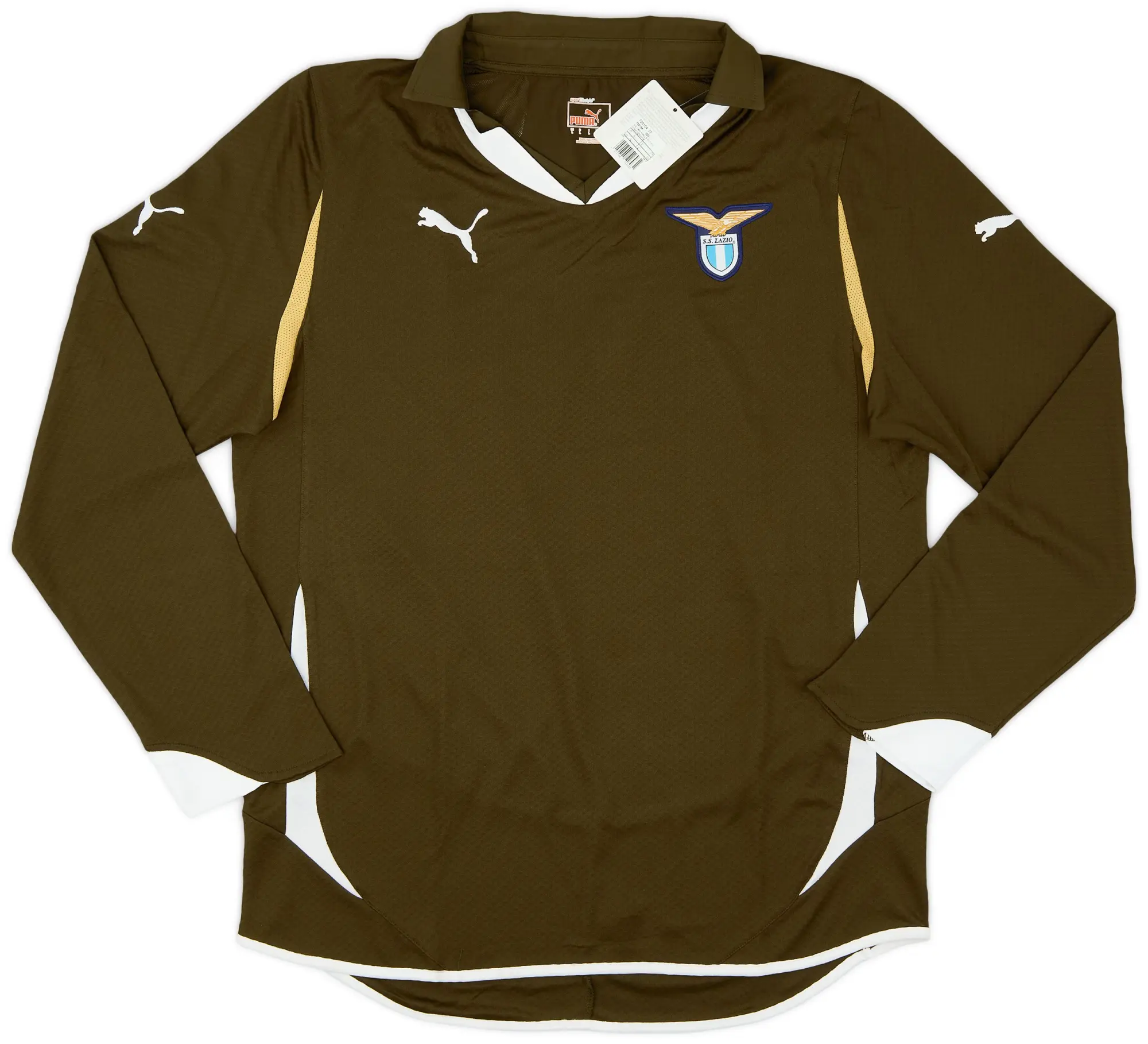 Puma 2010-11 Lazio Away L/S Shirt (L)