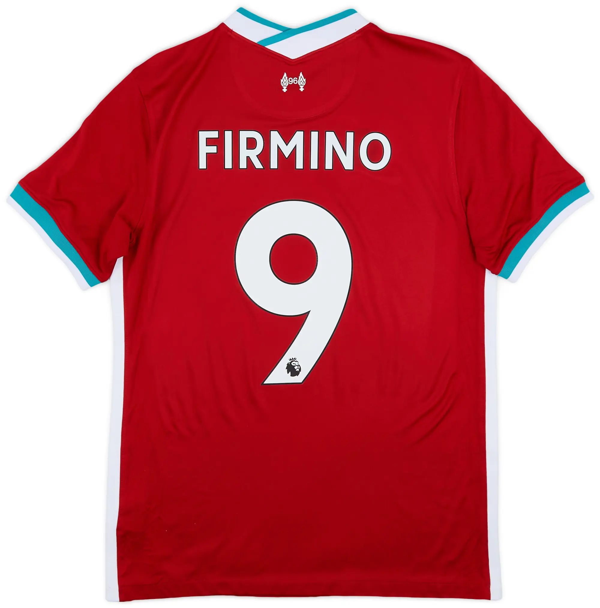 Nike 2020-21 Liverpool Home Shirt Firmino #9 - 9/10 - (M)